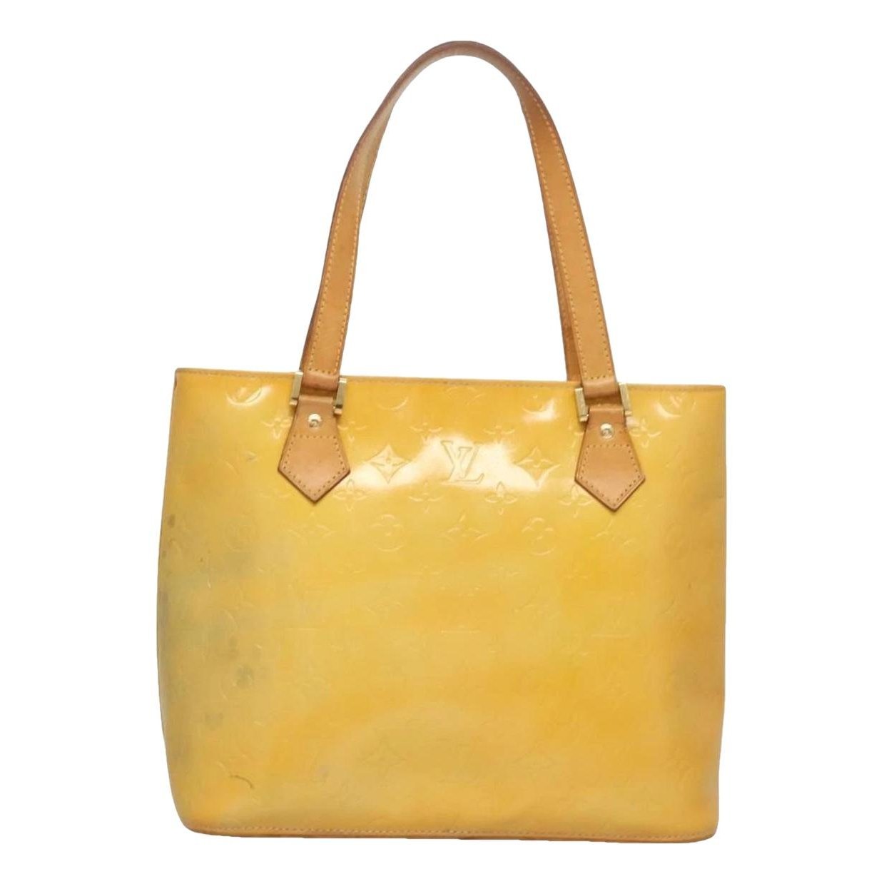 Patent leather handbag