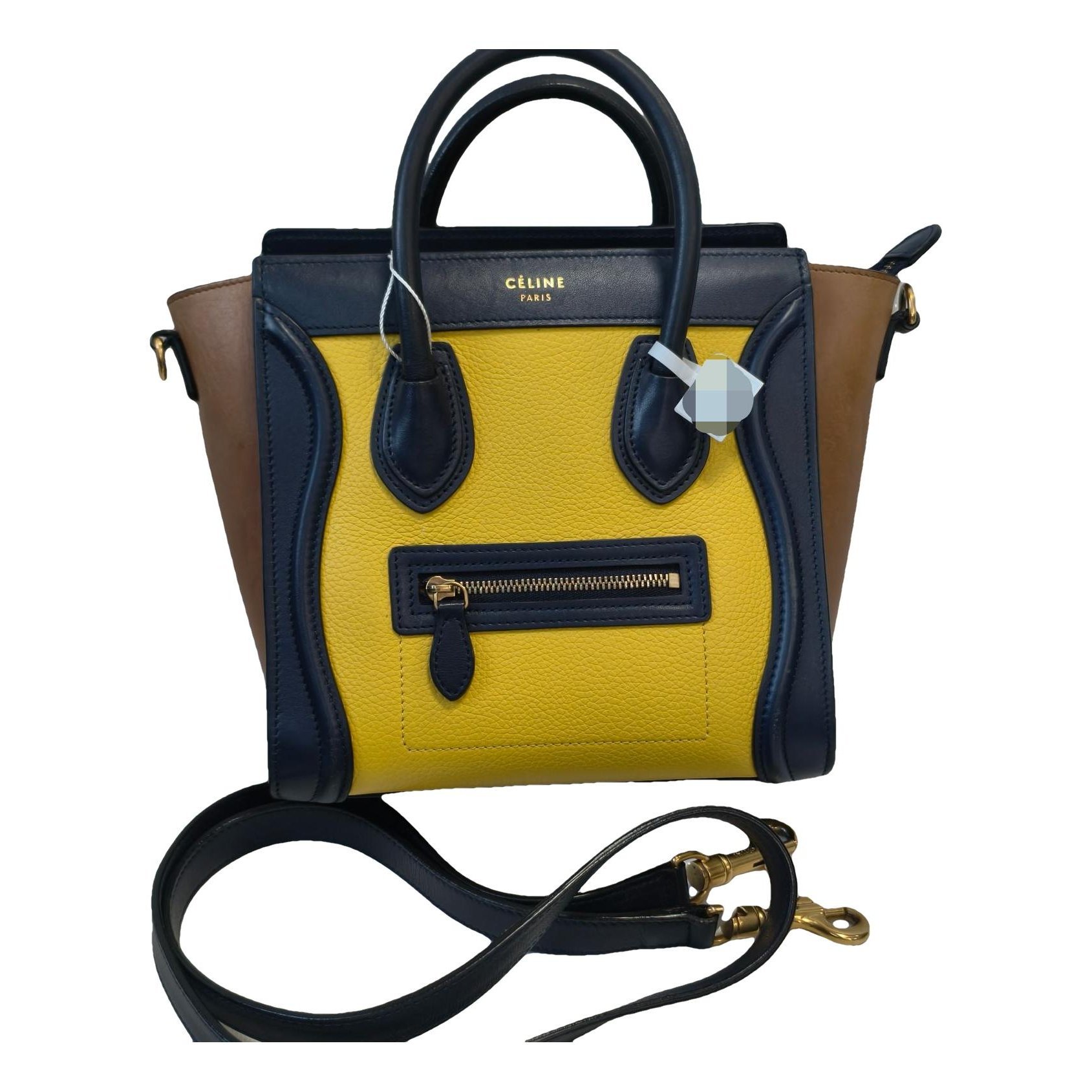 Nano Luggage leather handbag