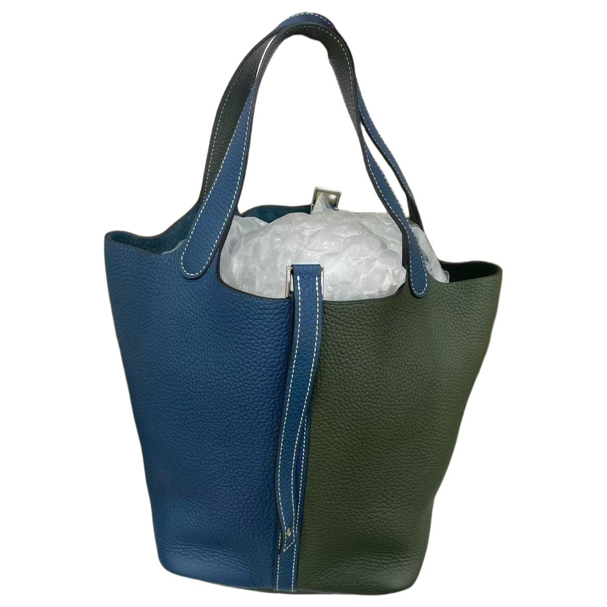 Picotin leather handbag