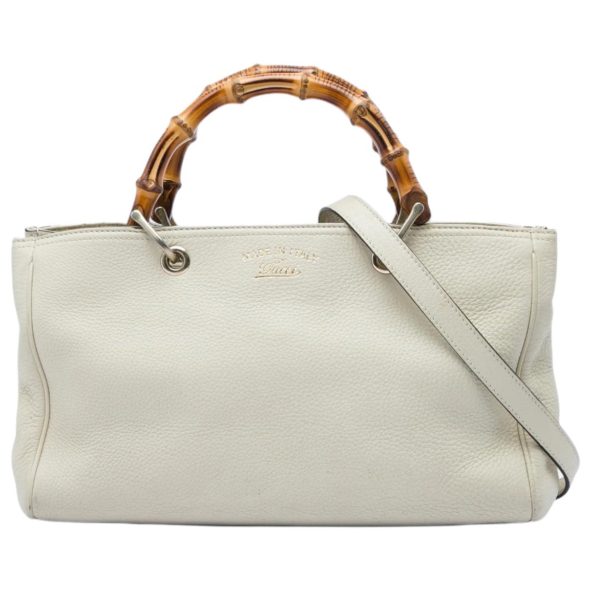 Bamboo leather satchel
