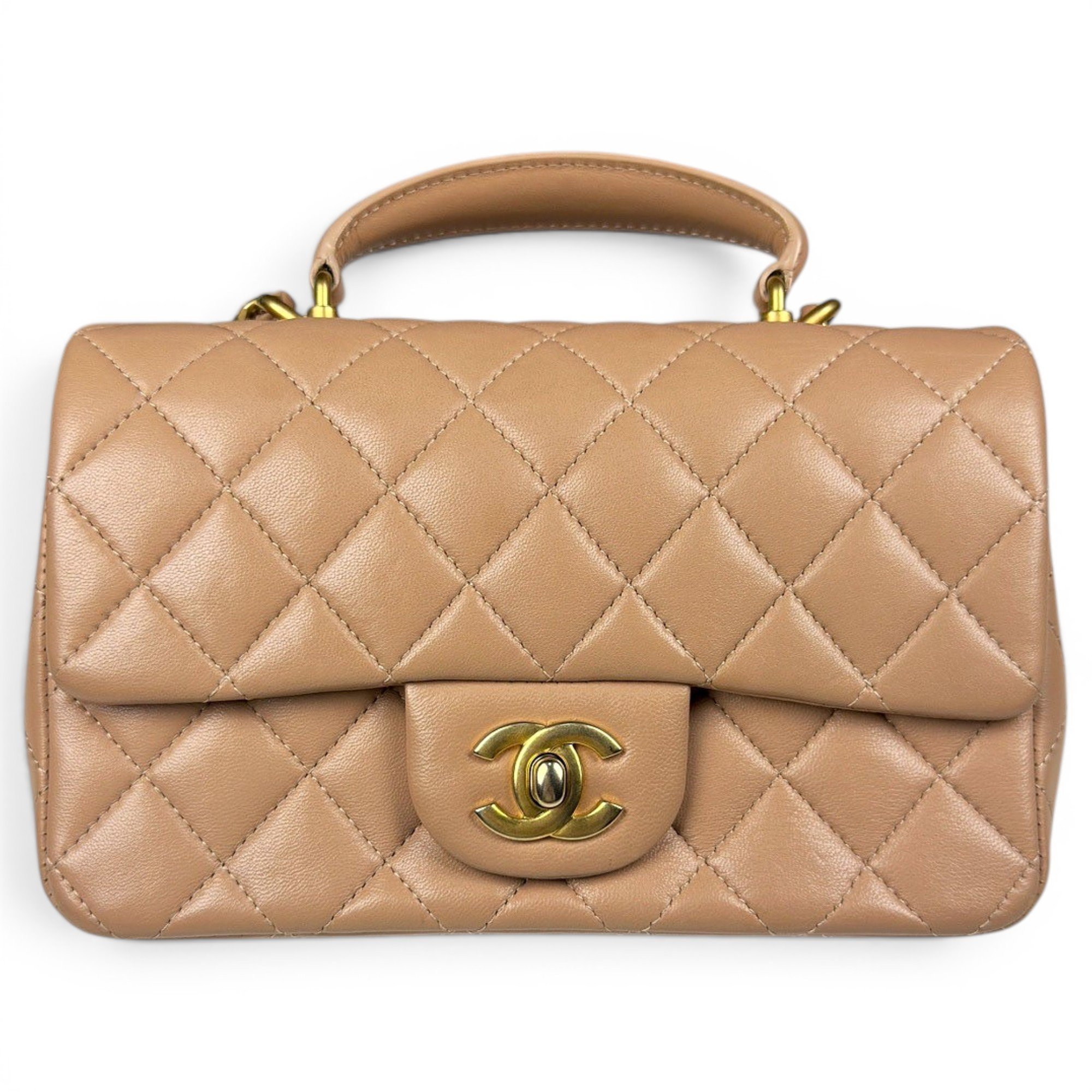 Timeless Classique Top Handle leather handbag