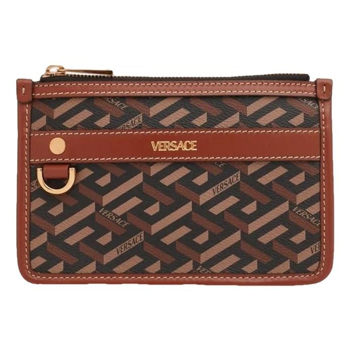 Versace Leather clutch bag