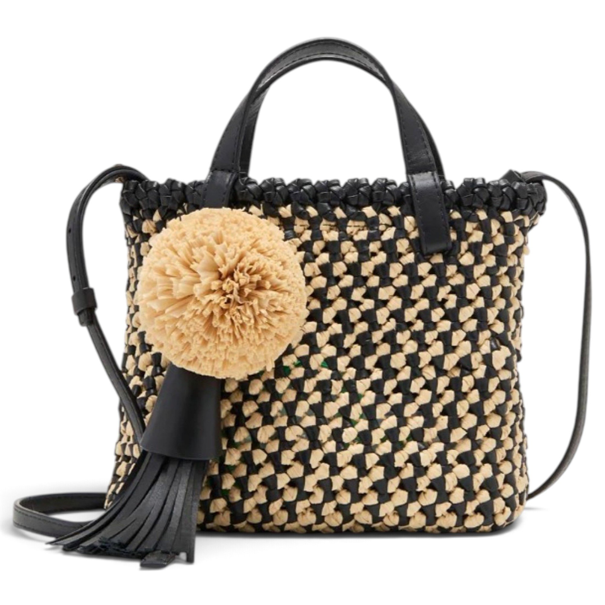 Leather crossbody bag