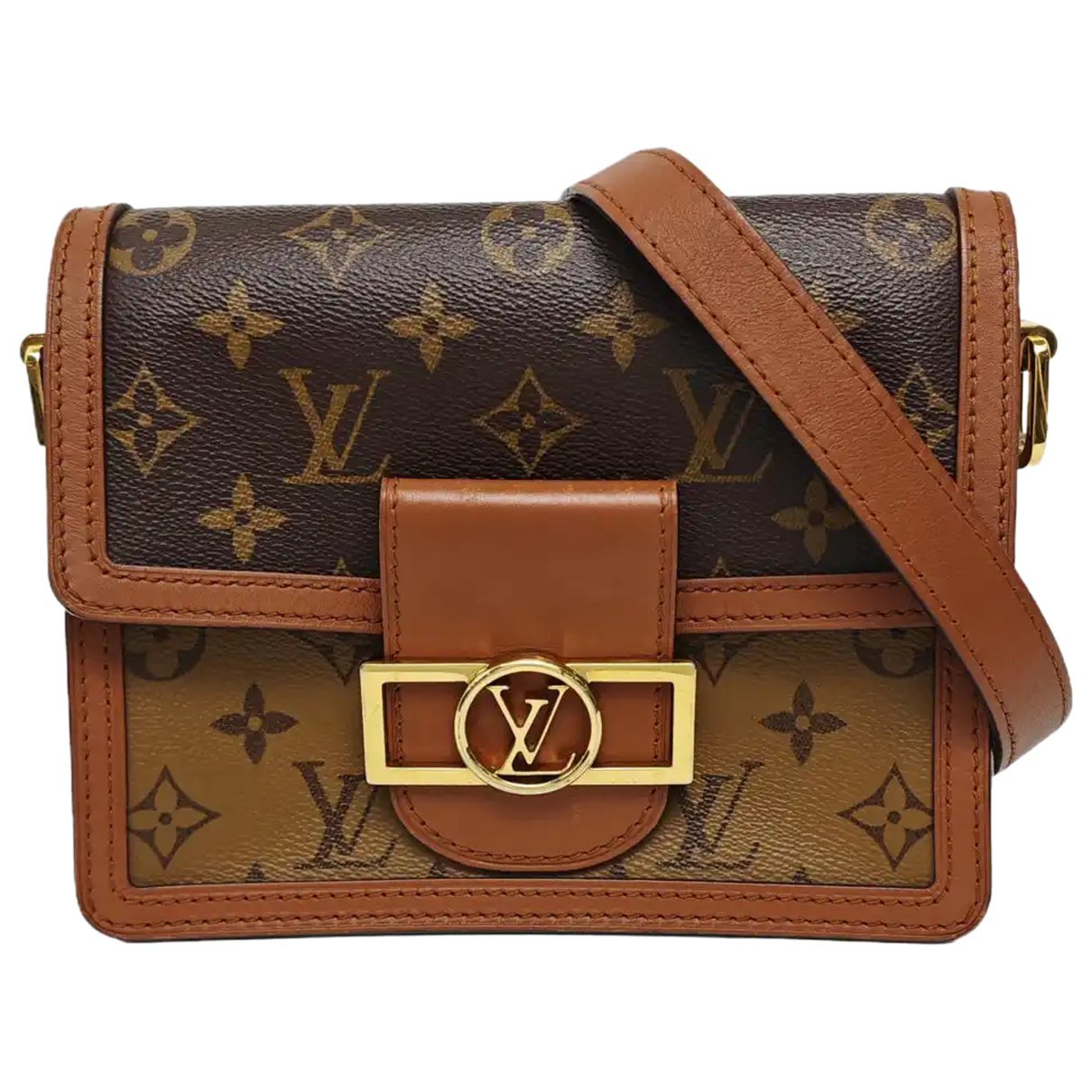 Dauphine leather mini bag
