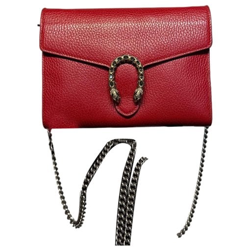 Dionysus Chain Wallet leather handbag