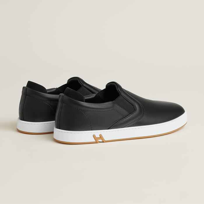 Noir Lucky Slip-on Sneaker