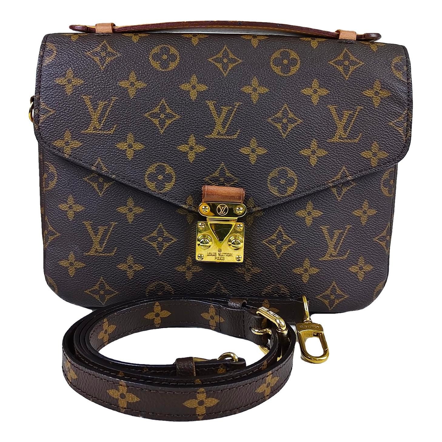 Metis leather handbag