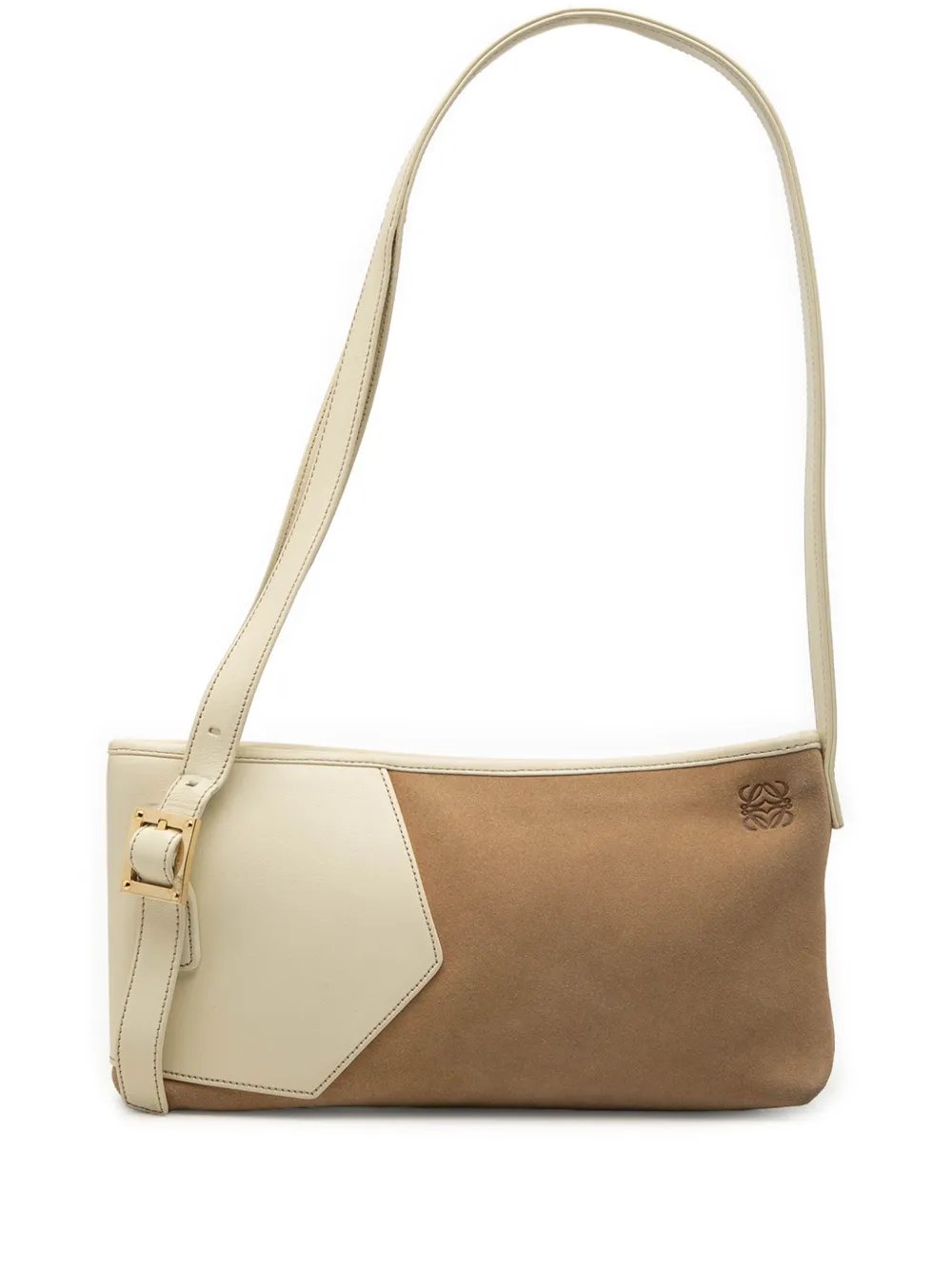 2021 Suede Anagram Switching shoulder bag