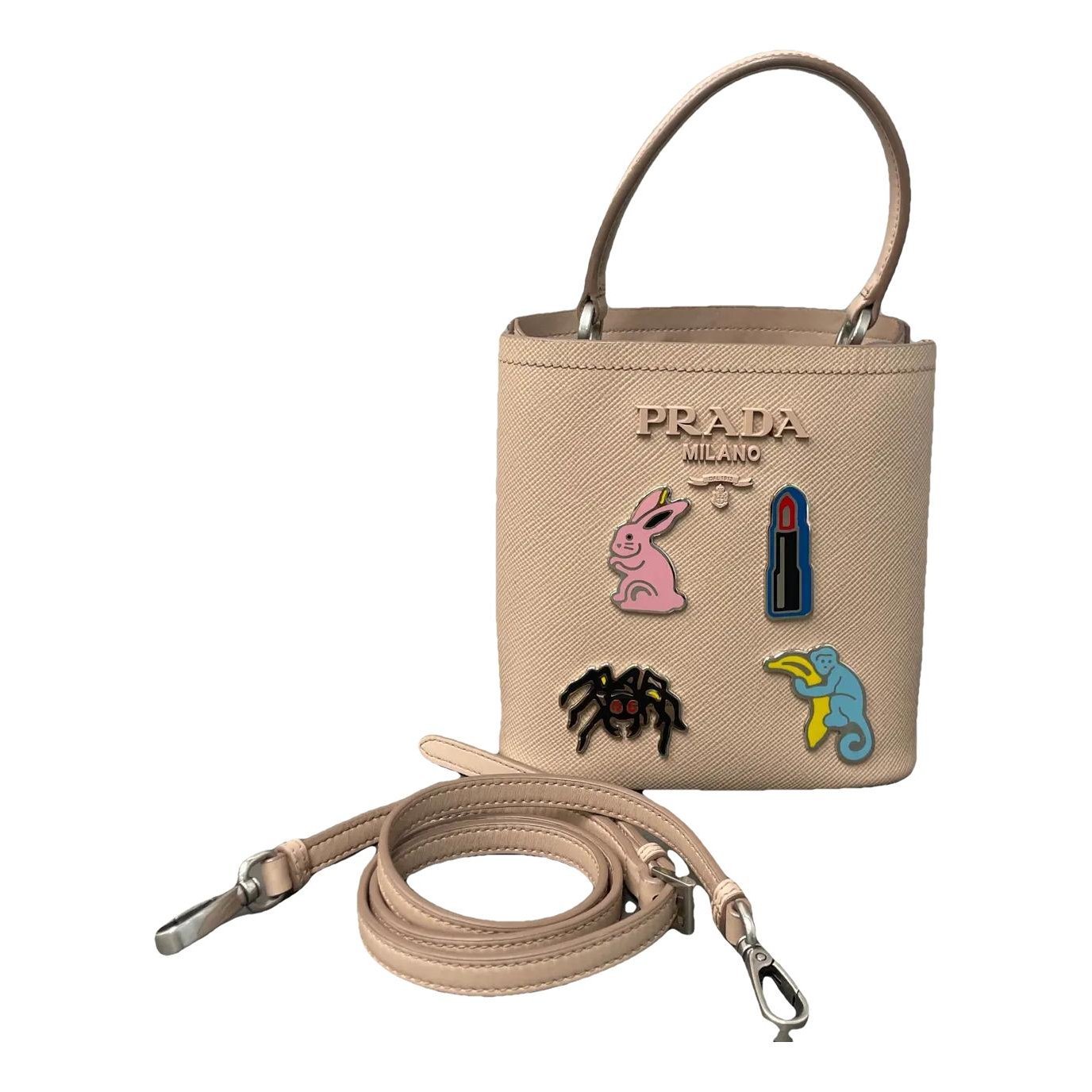 Panier leather handbag