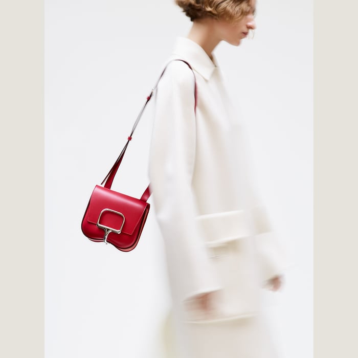 루즈 비프 Hermes Della Cavalleria 미니 백