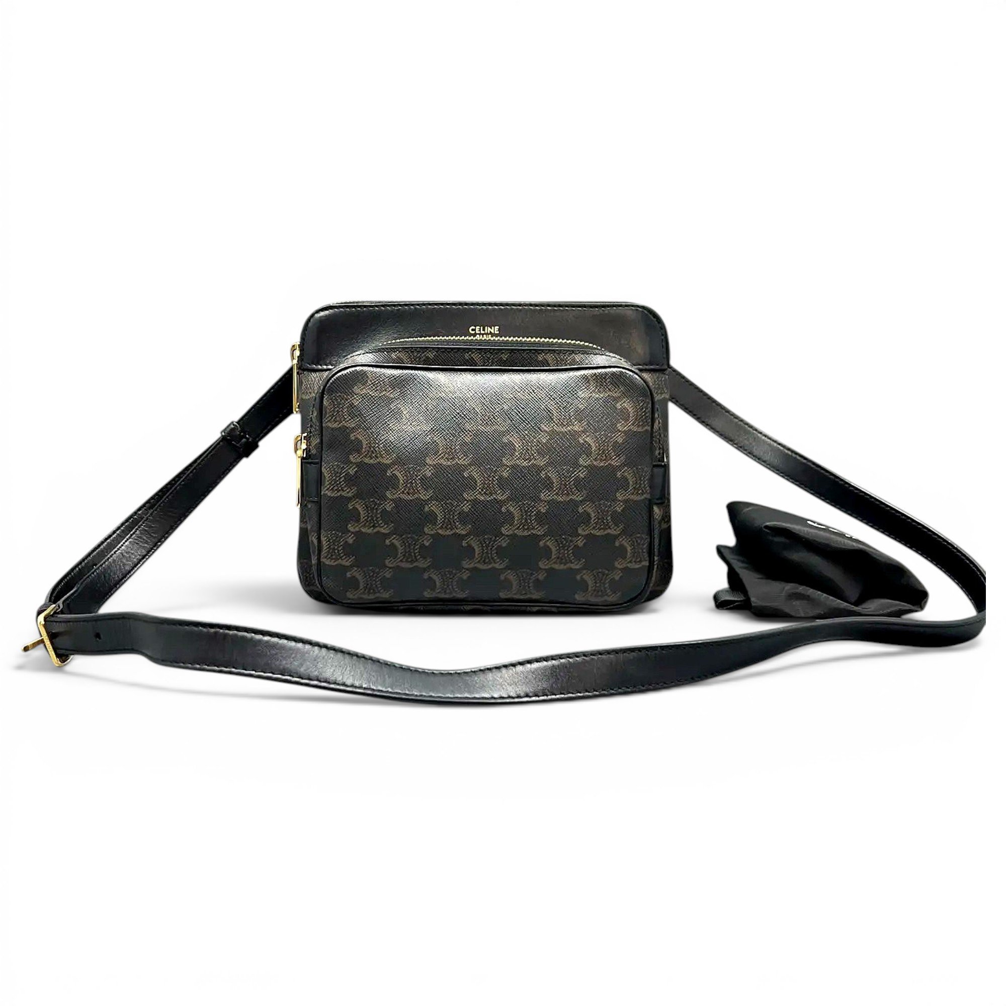 Leather crossbody bag