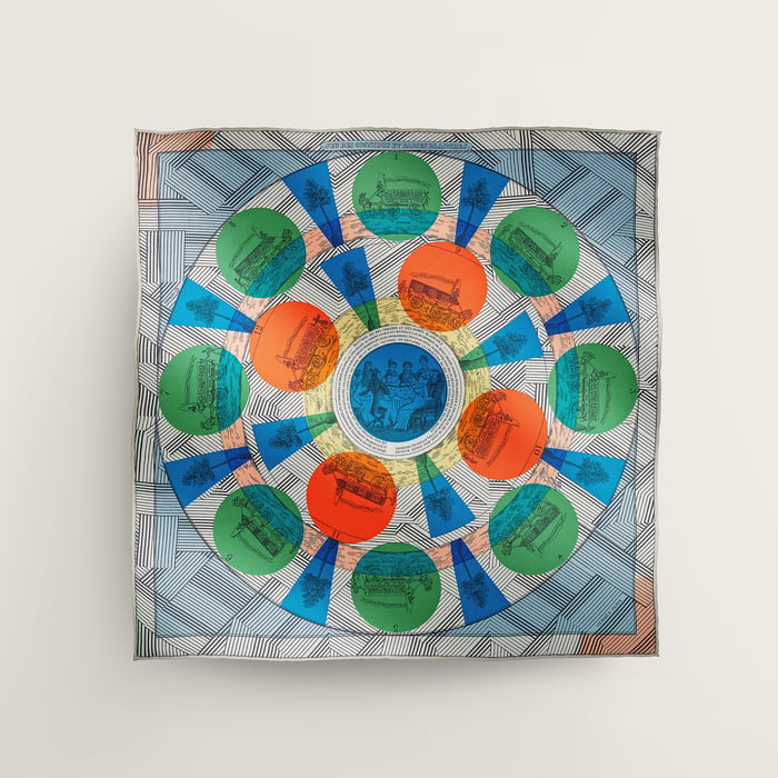 Jeu Des Omnibus Remix Scarf 45