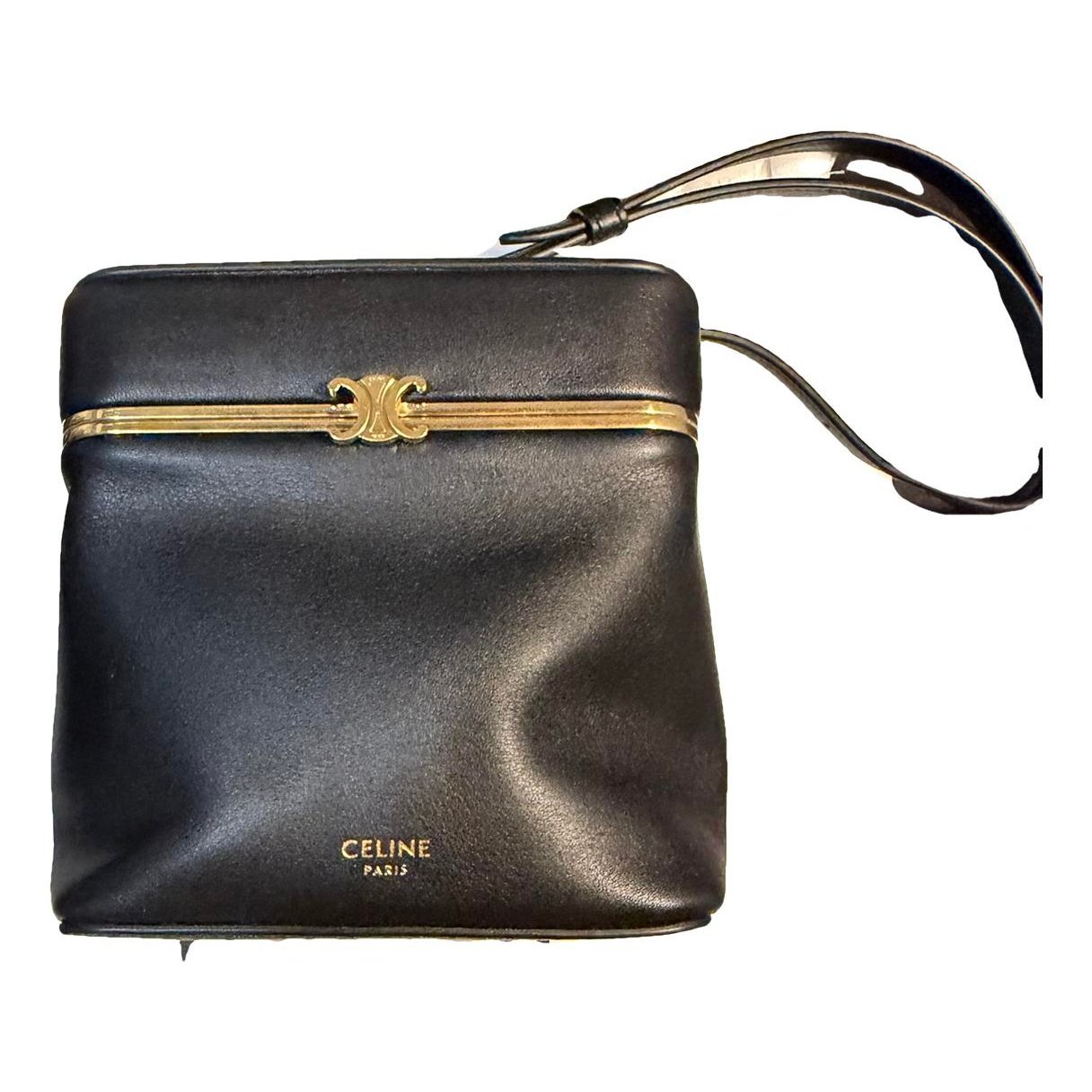 Triomphe leather handbag