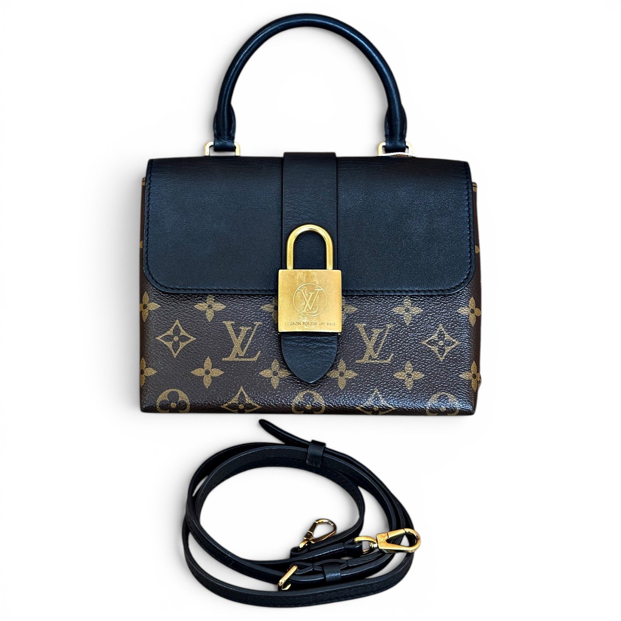 Locky BB leather handbag