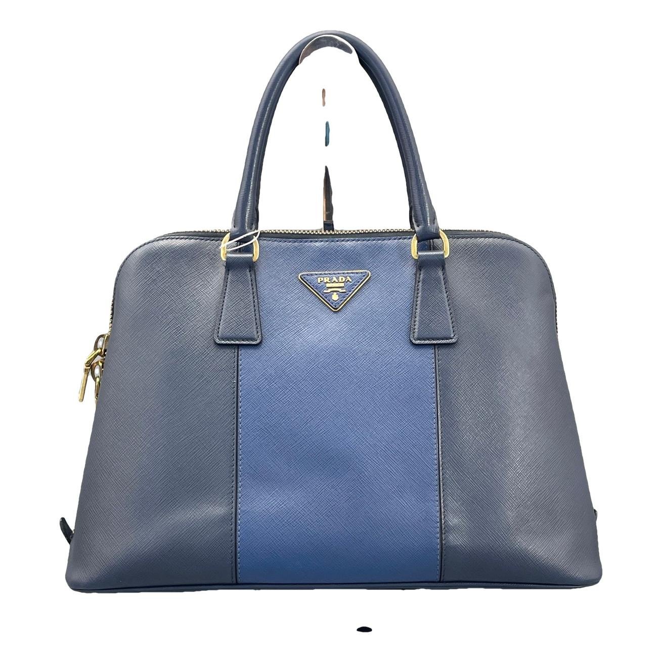 Promenade leather handbag