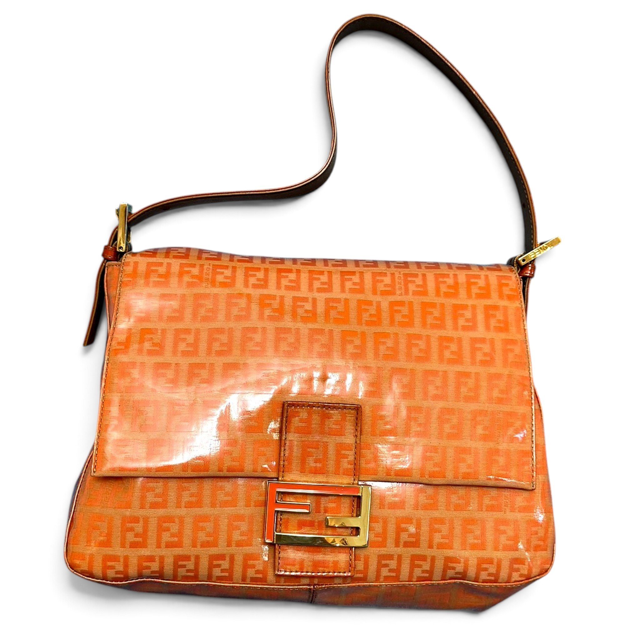 Mamma Baguette patent leather handbag