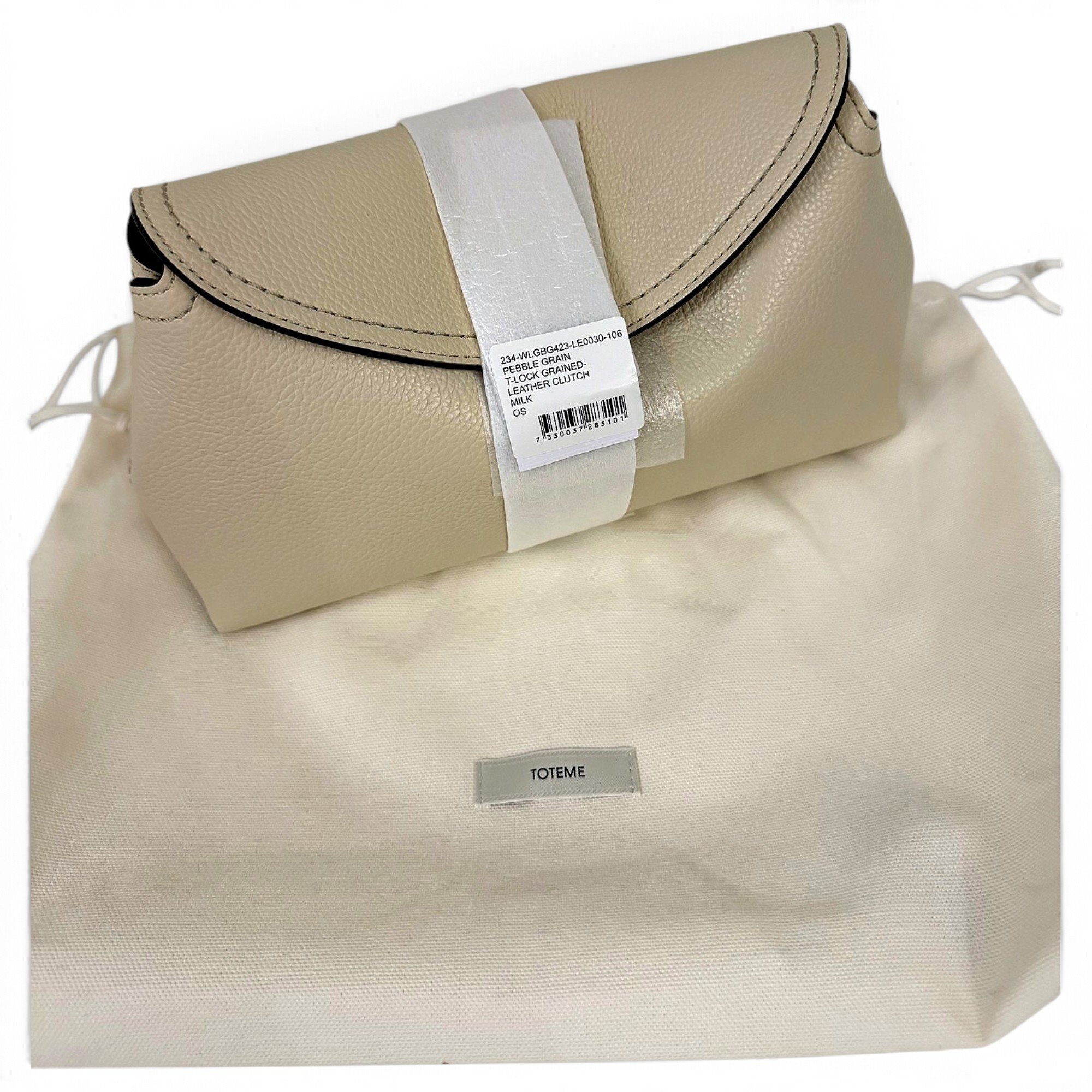 T-Lock leather crossbody bag