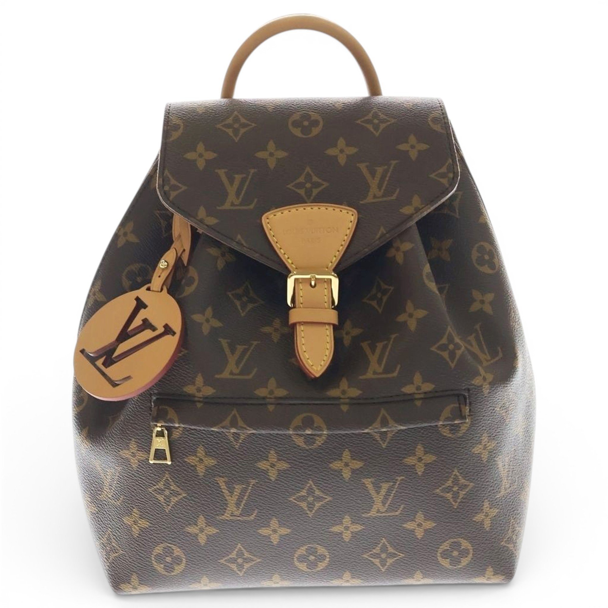 Montsouris leather backpack