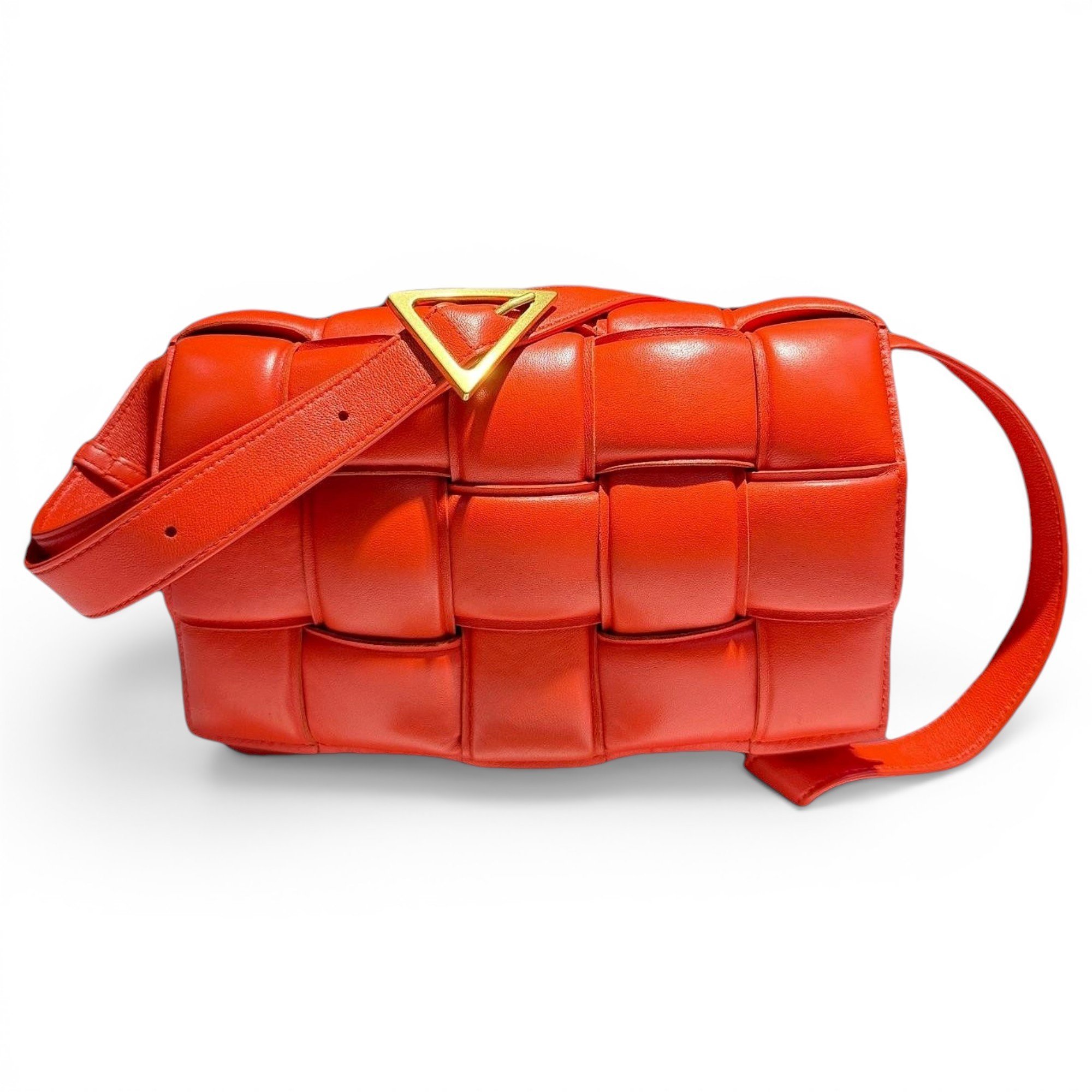 Cassette Padded leather handbag