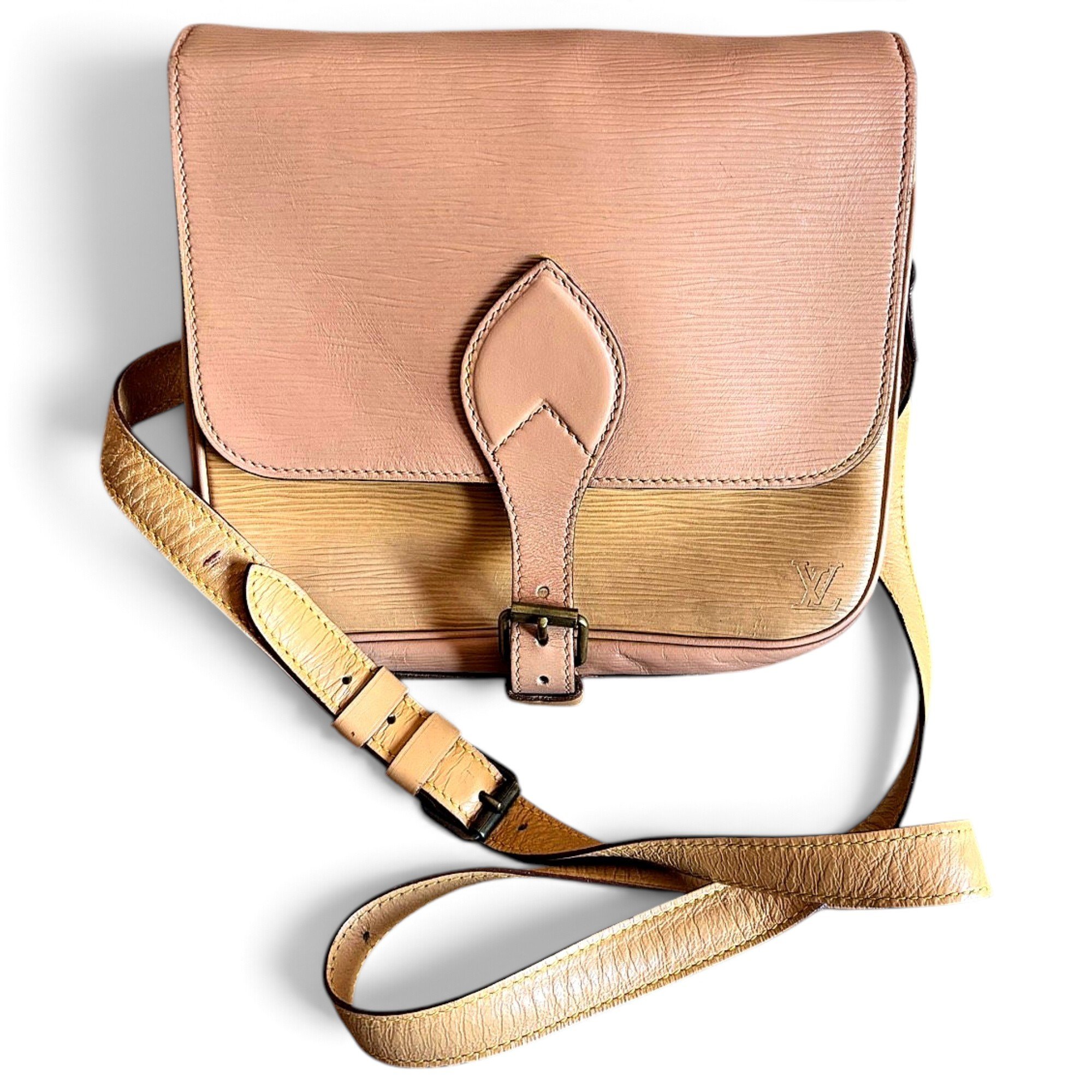 Louis Vuitton Cartouchière leather crossbody bag