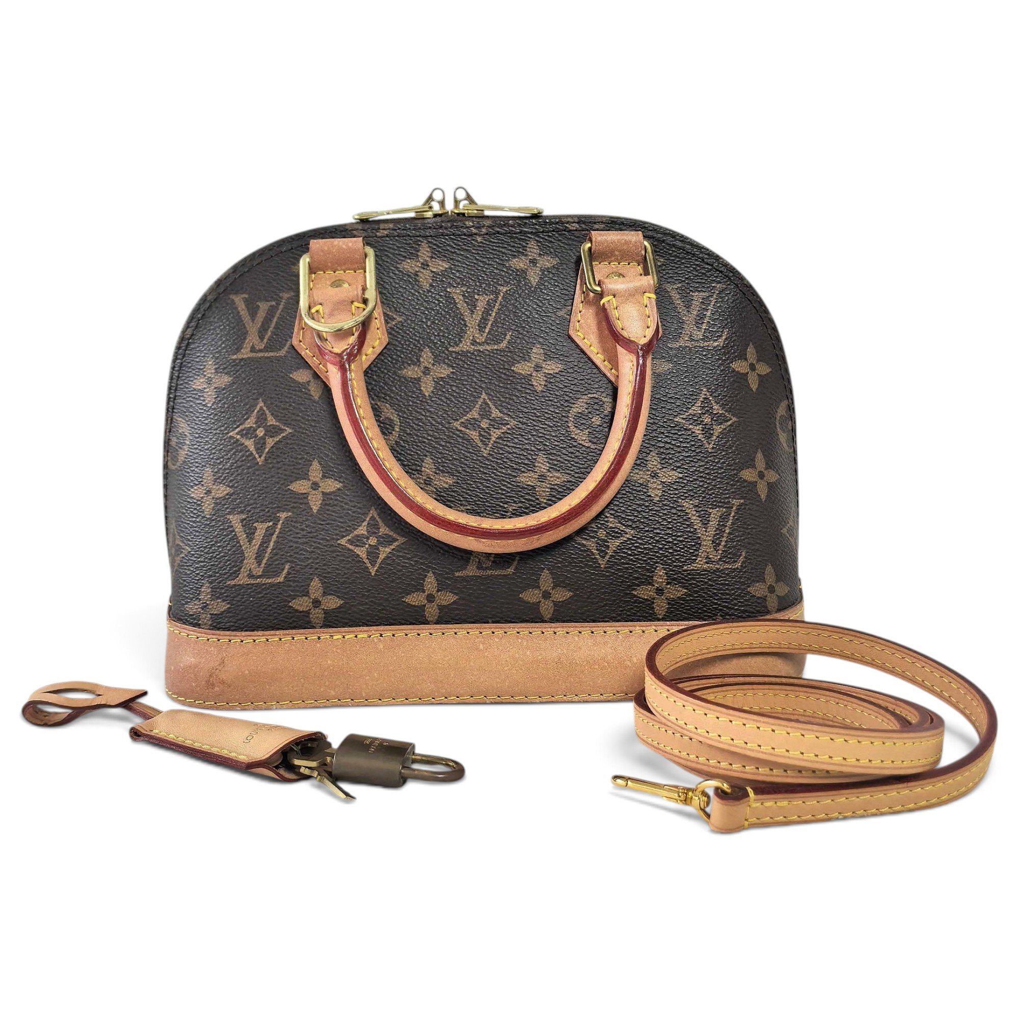 Alma BB leather handbag