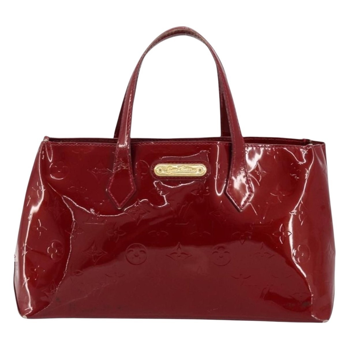 Wilshire patent leather handbag