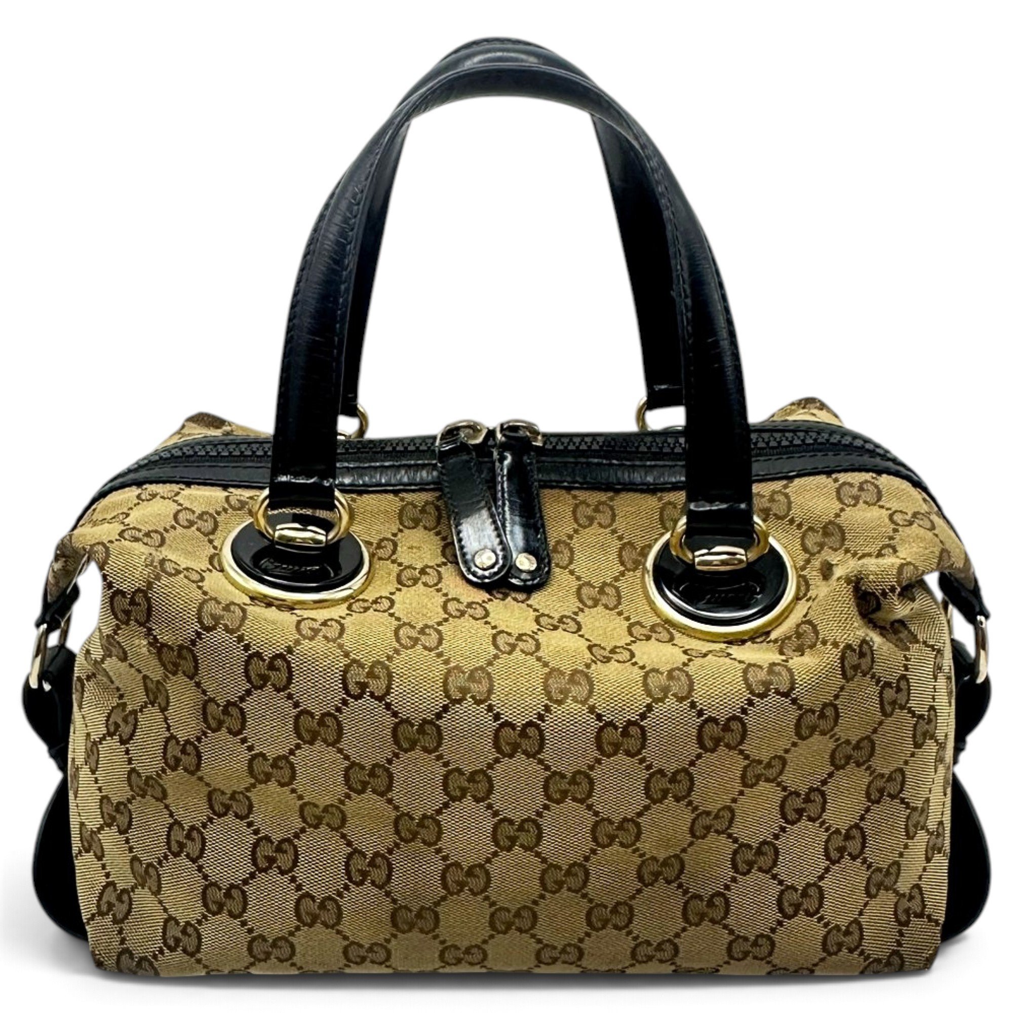 Boston cloth handbag