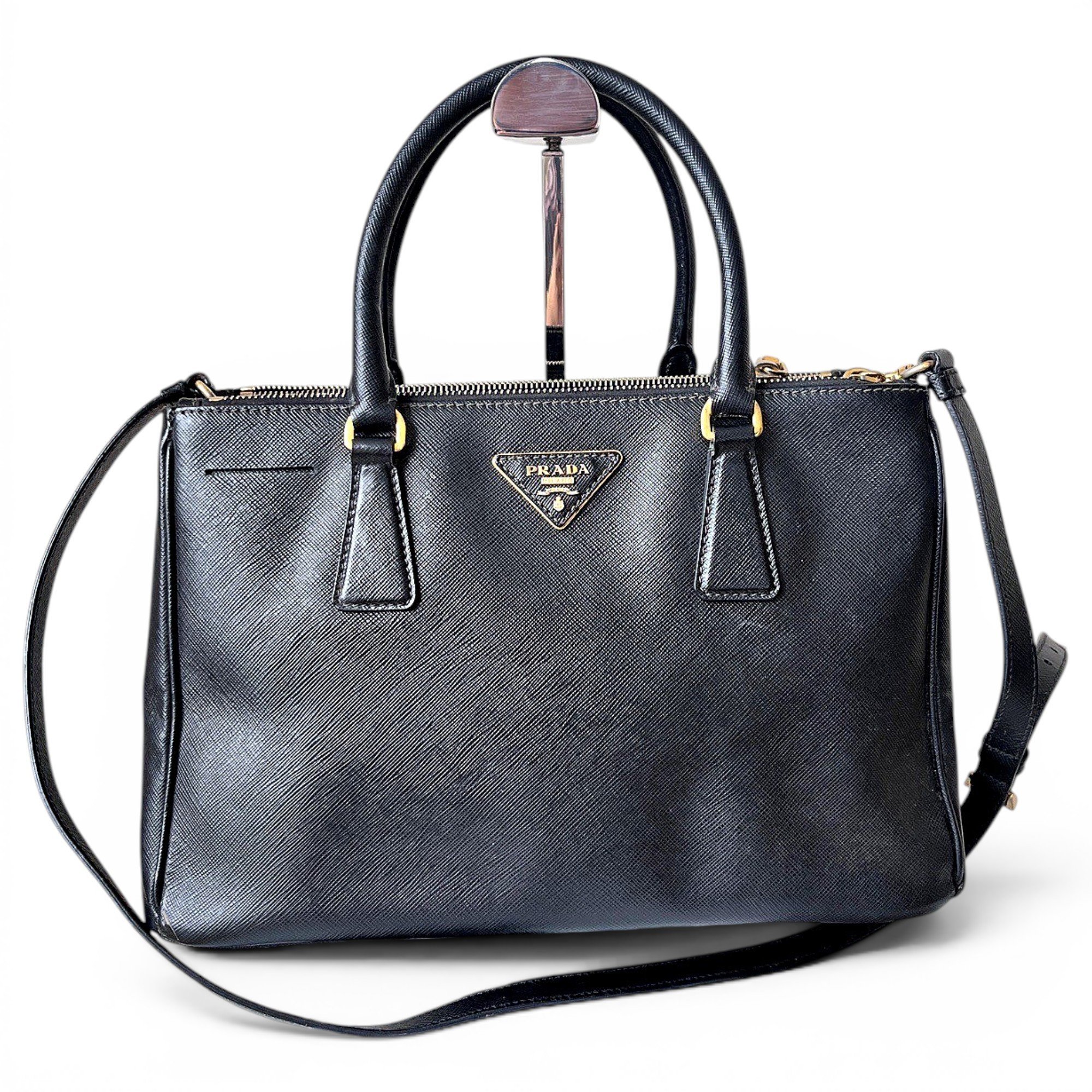 Galleria leather handbag