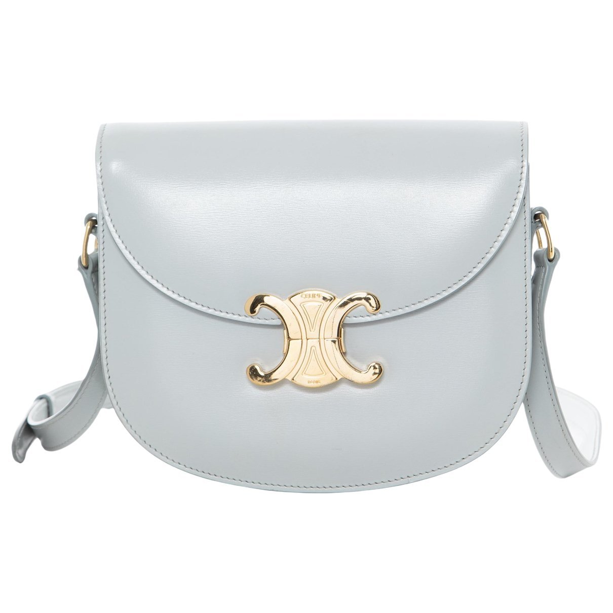 Celine Triomphe leather crossbody bag