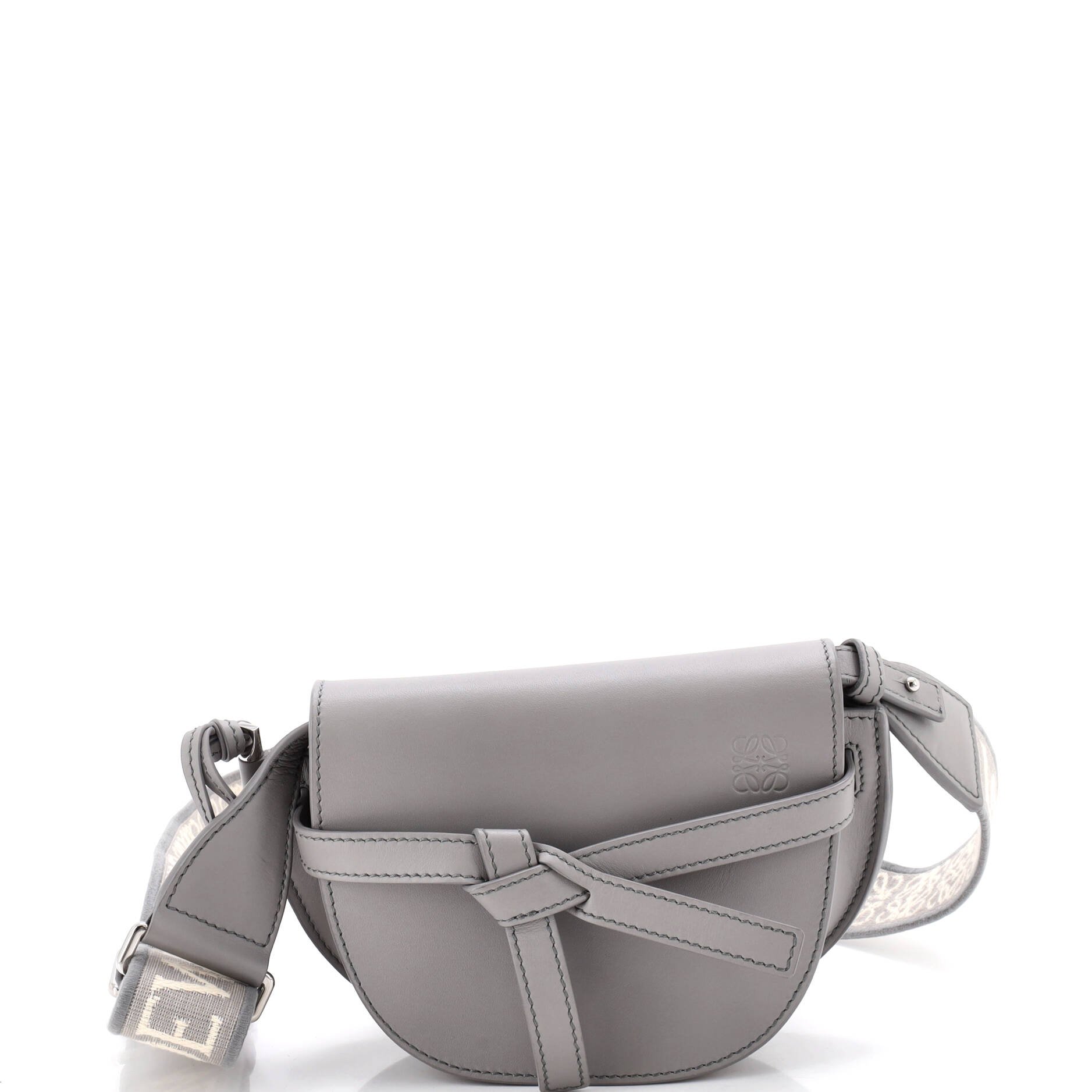 Gate Dual Shoulder Bag Leather Mini