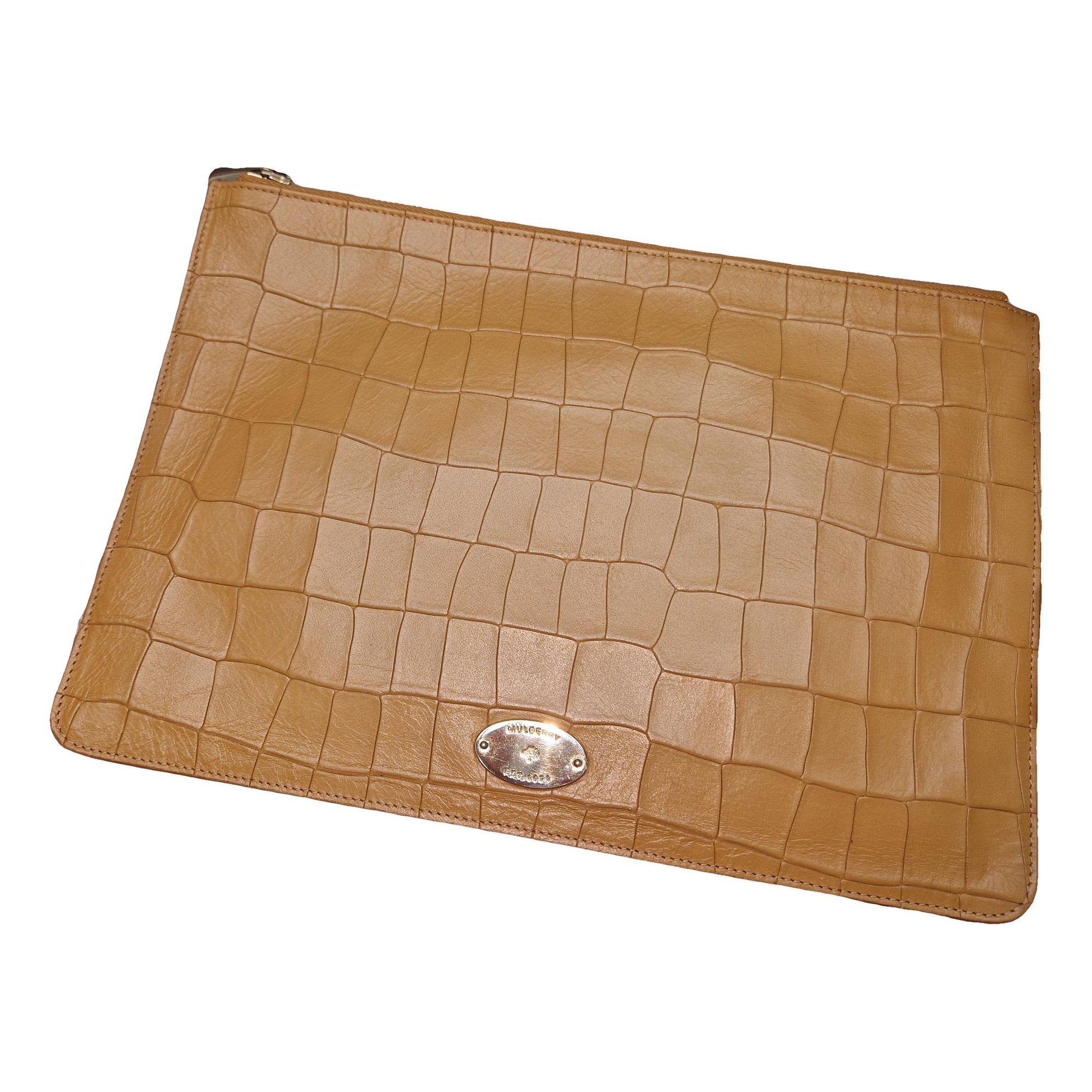 Mulberry Leather clutch bag