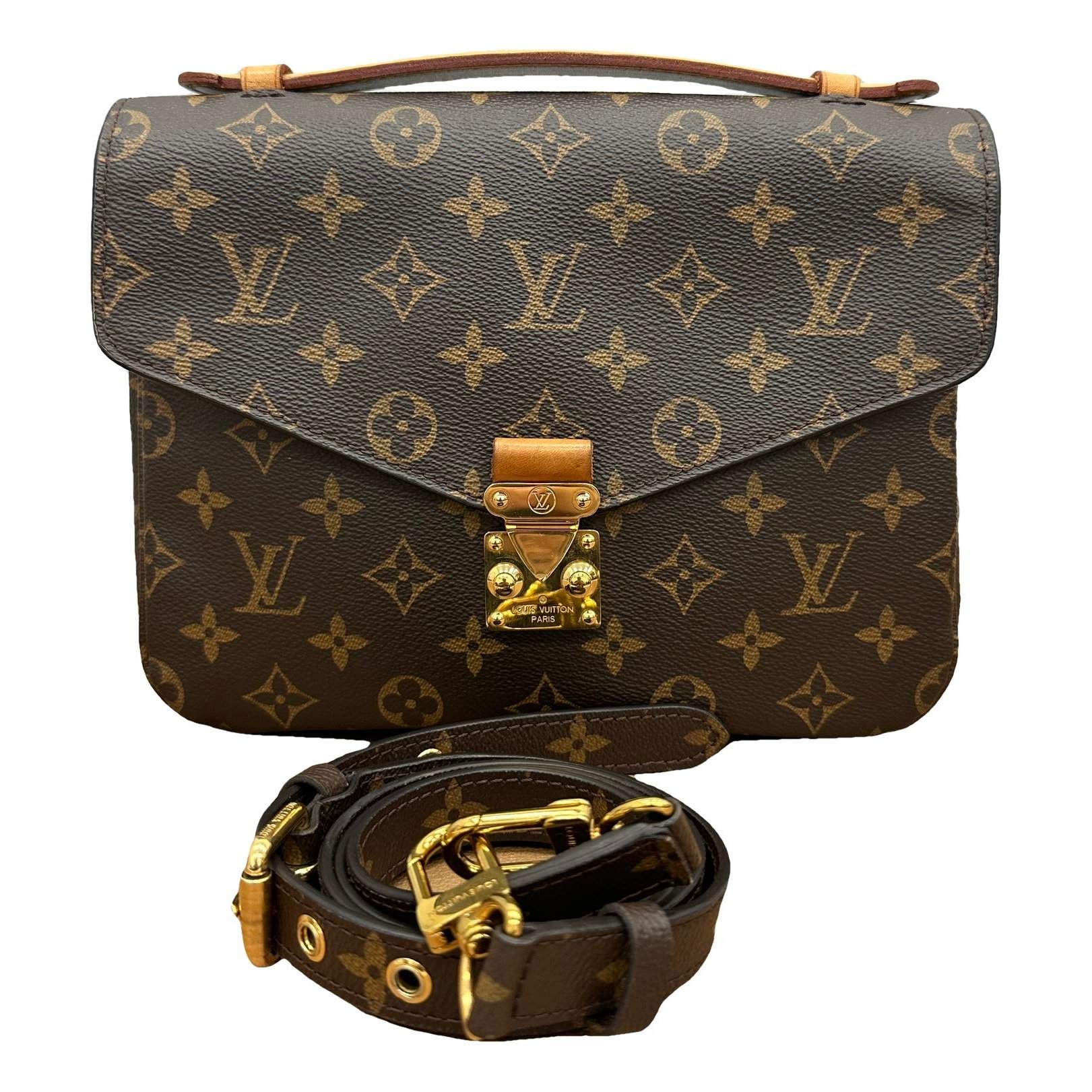 Metis leather handbag