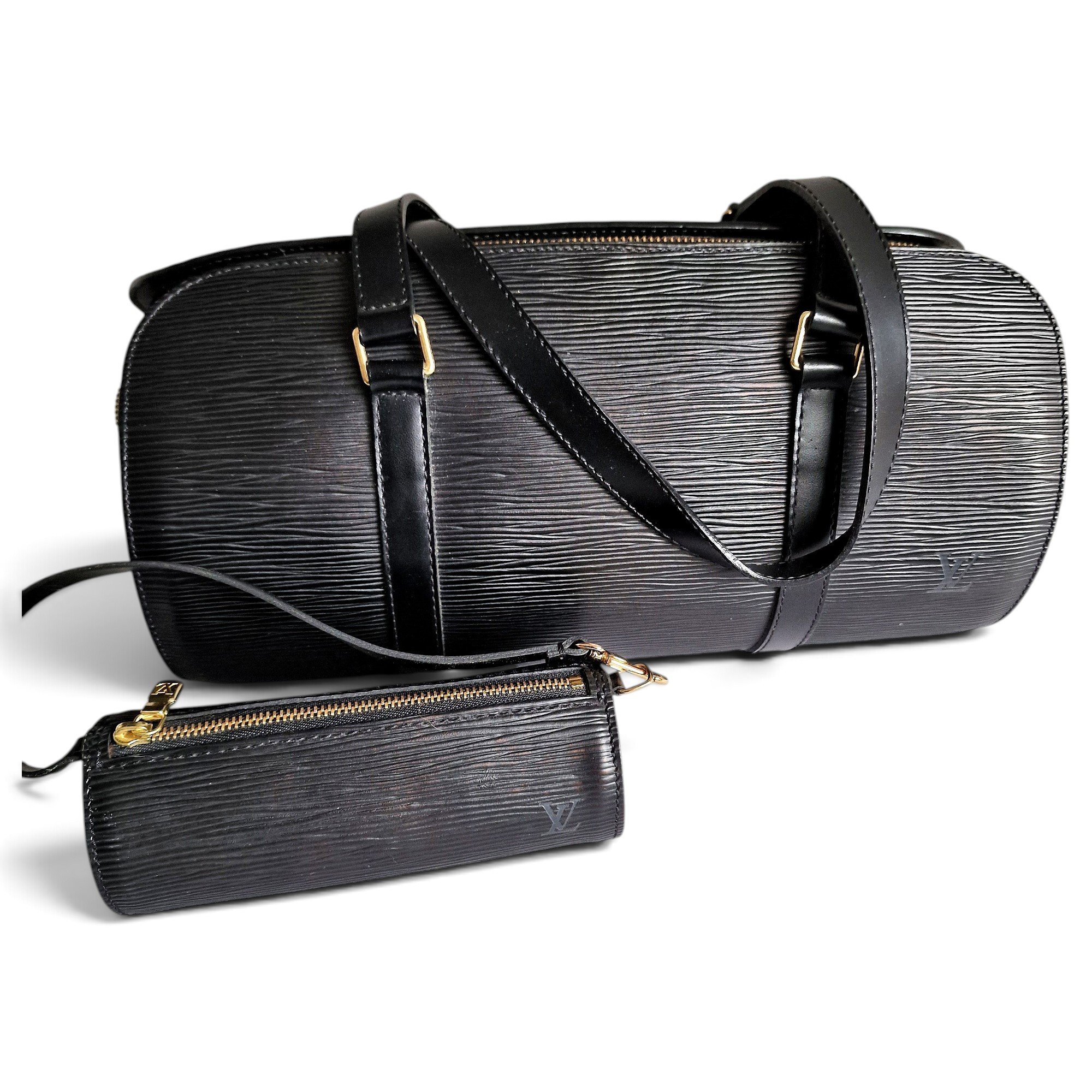 Louis Vuitton Papillon leather handbag