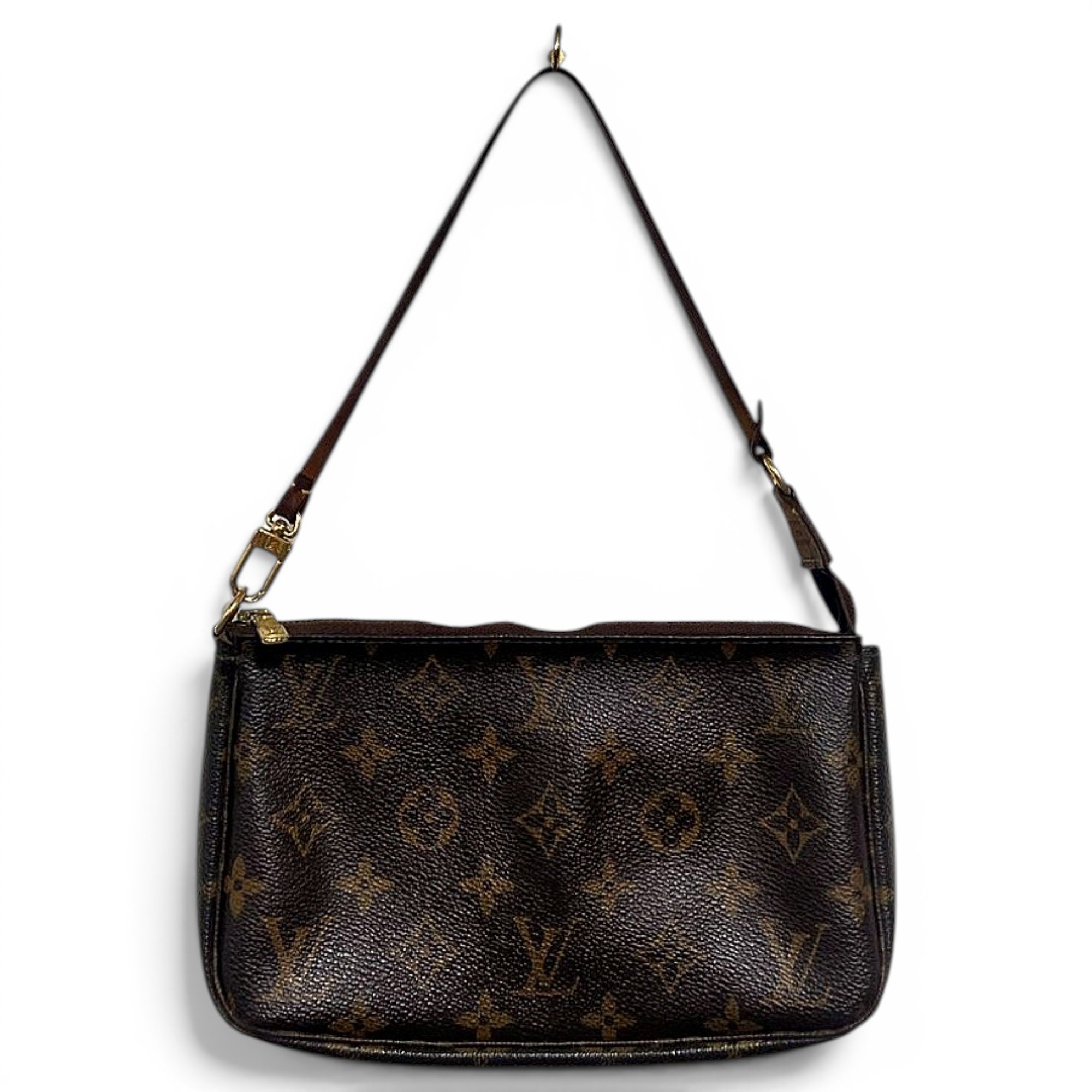 Pochette Accessoire leather handbag