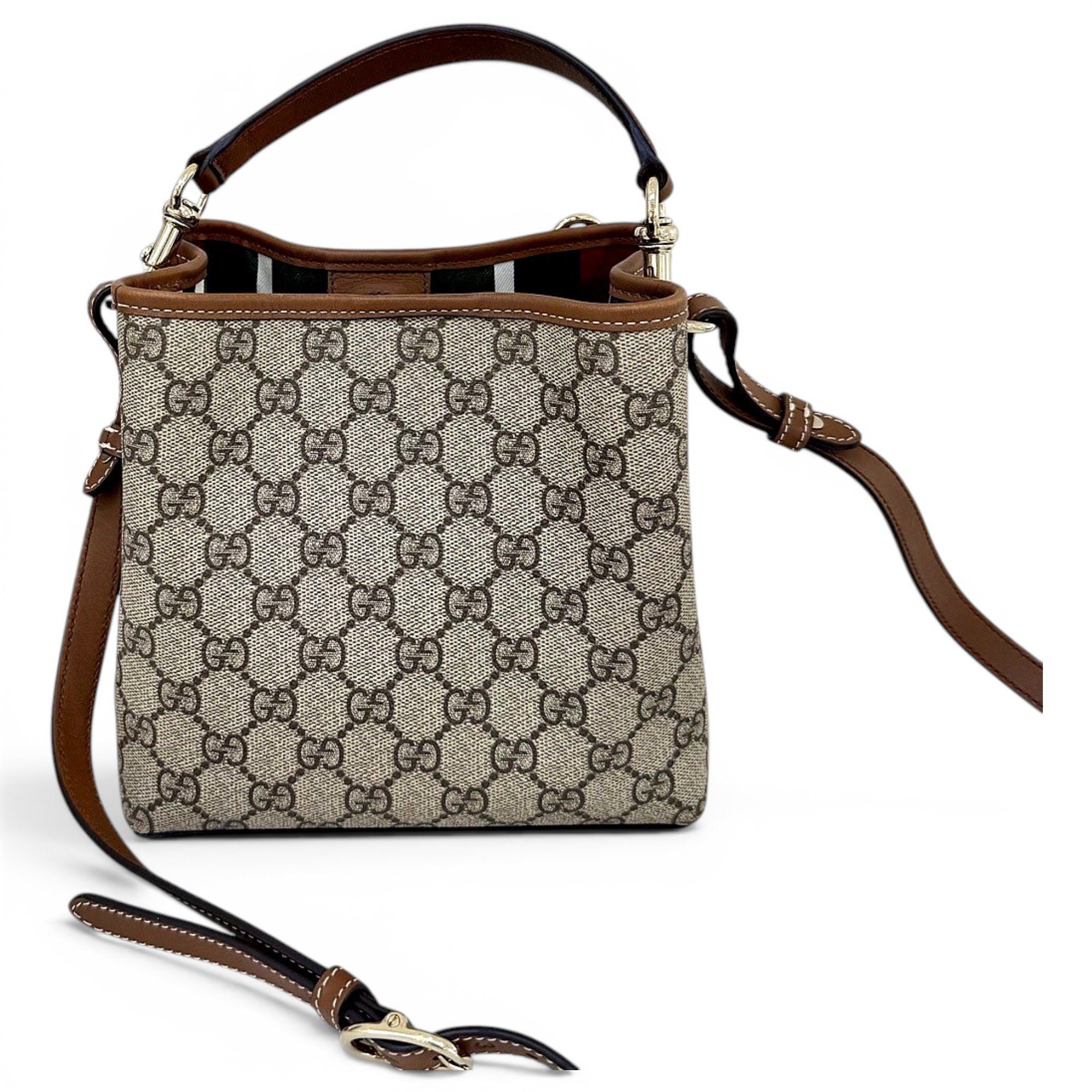 Dionysus Bucket leather crossbody bag