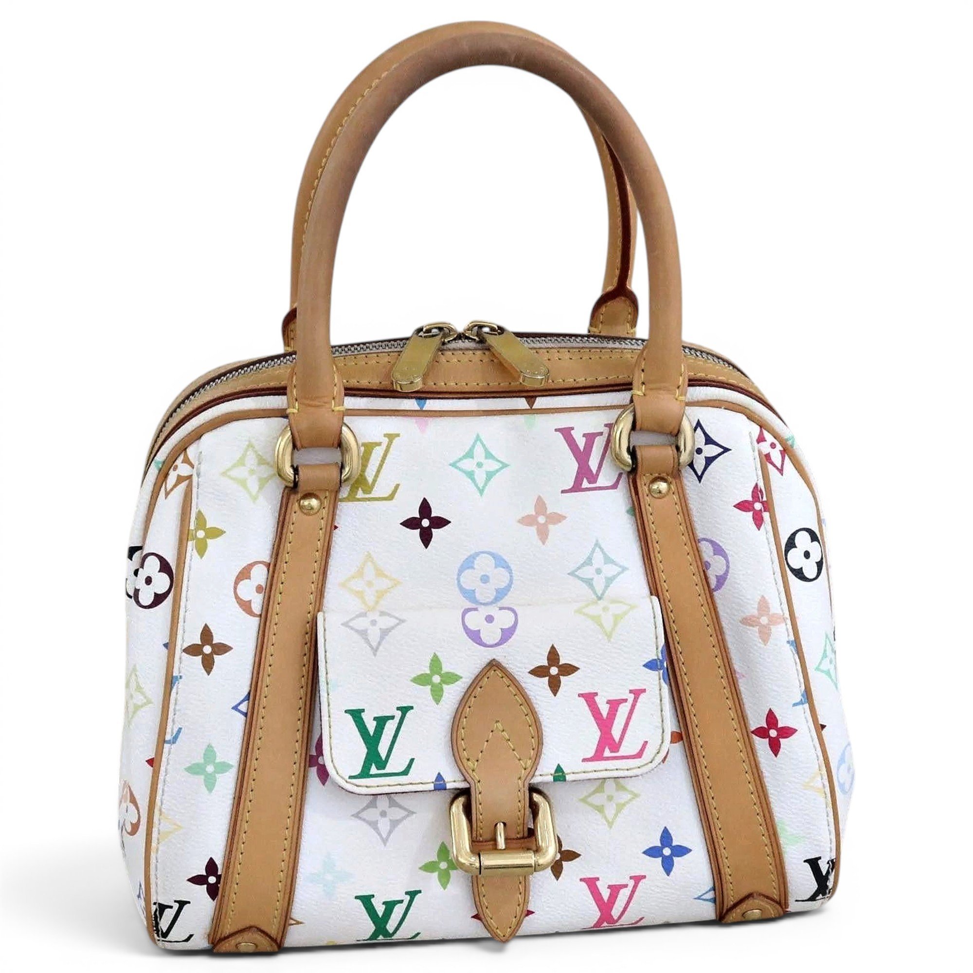 Speedy leather bowling bag