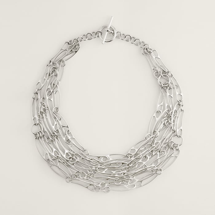 Sans Coloris Chaine d'Ancre Punk Necklace