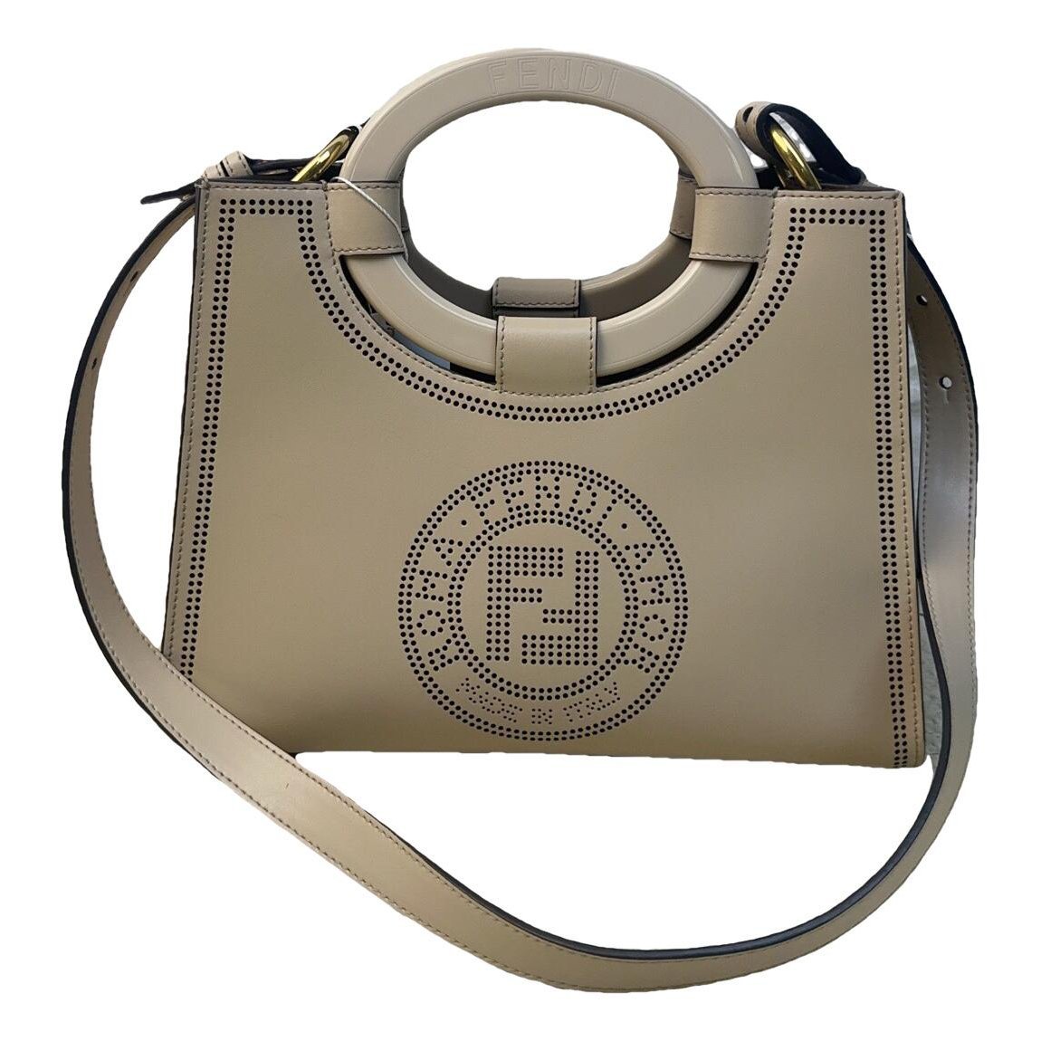Leather handbag