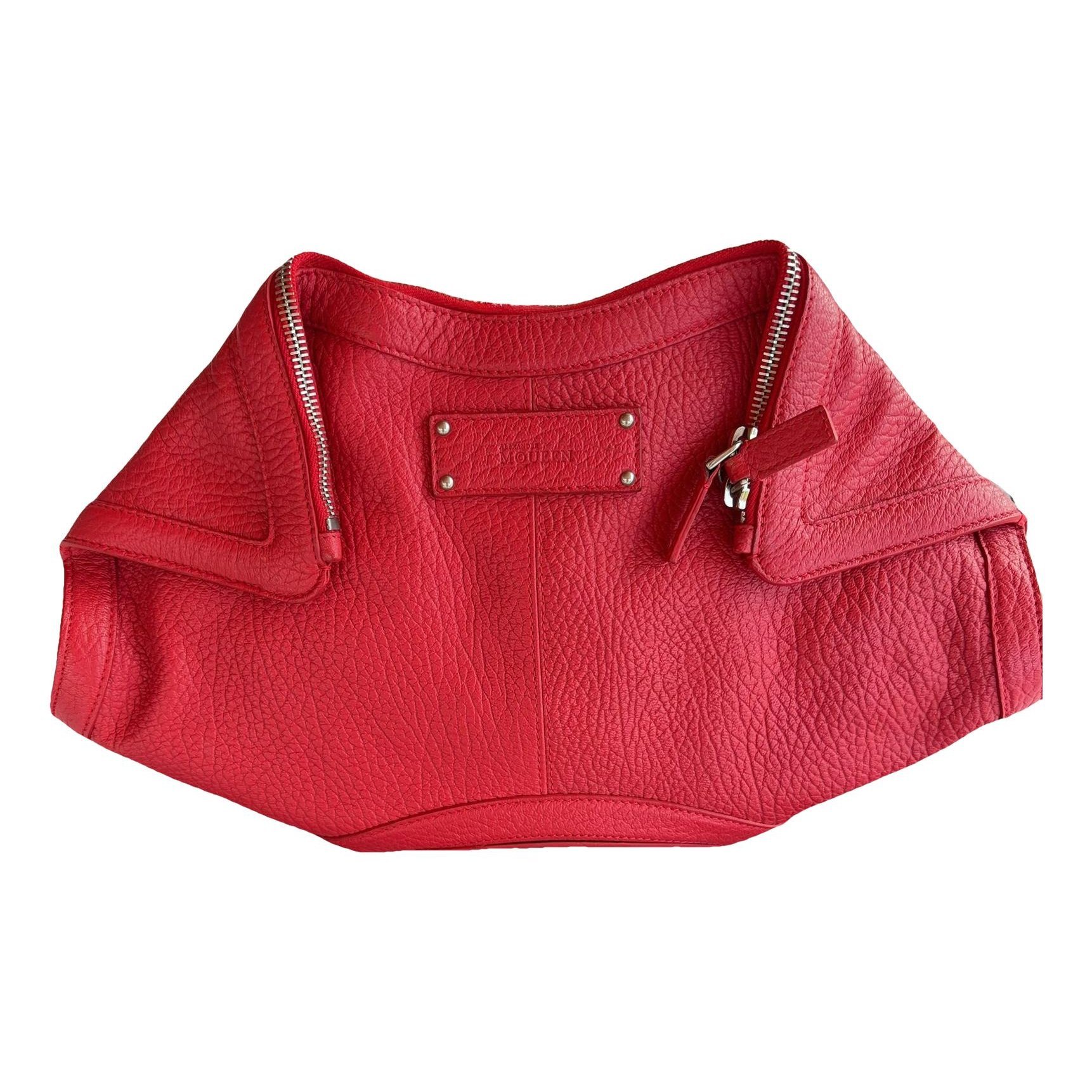 Manta leather handbag