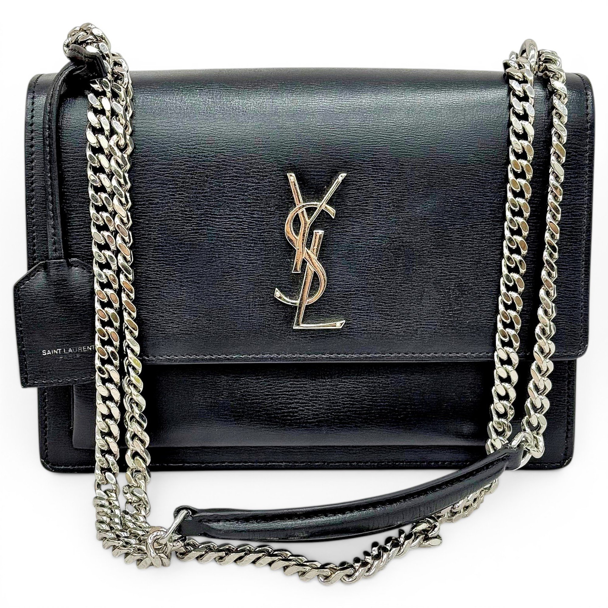 Sunset leather handbag