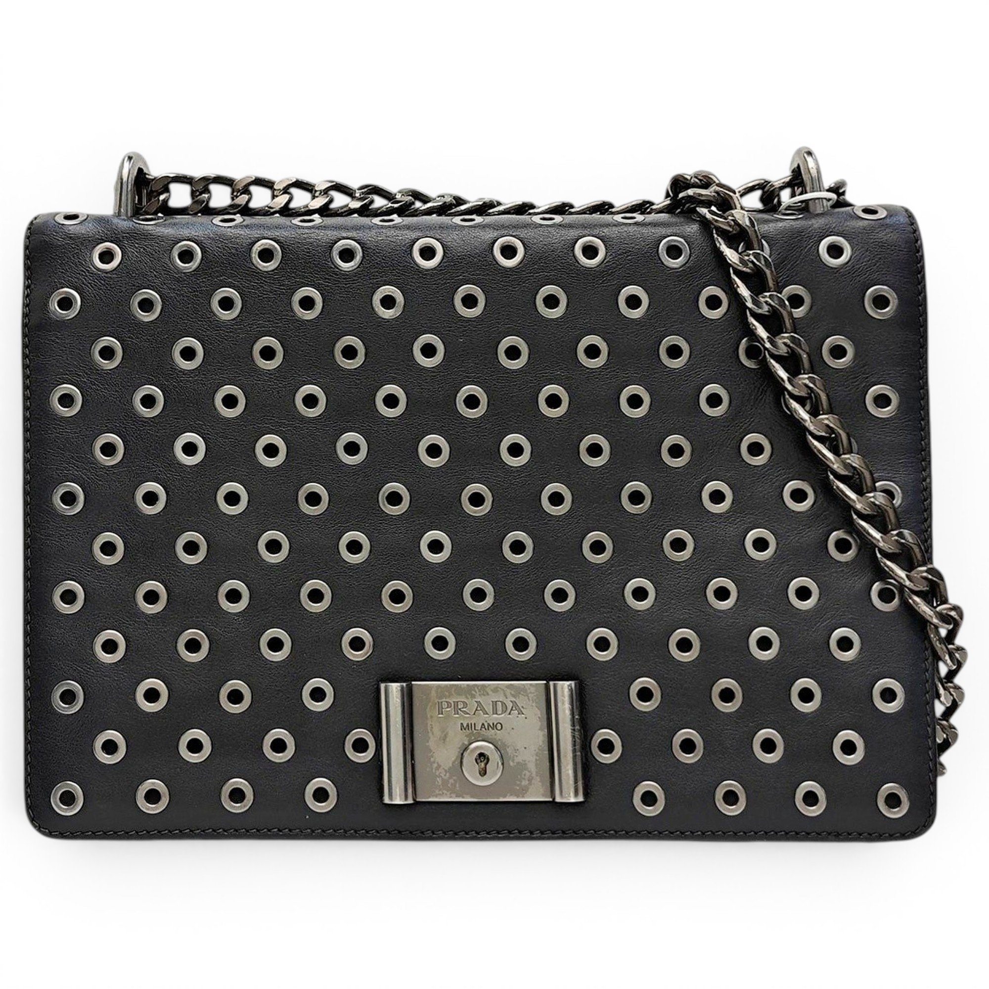 Leather handbag