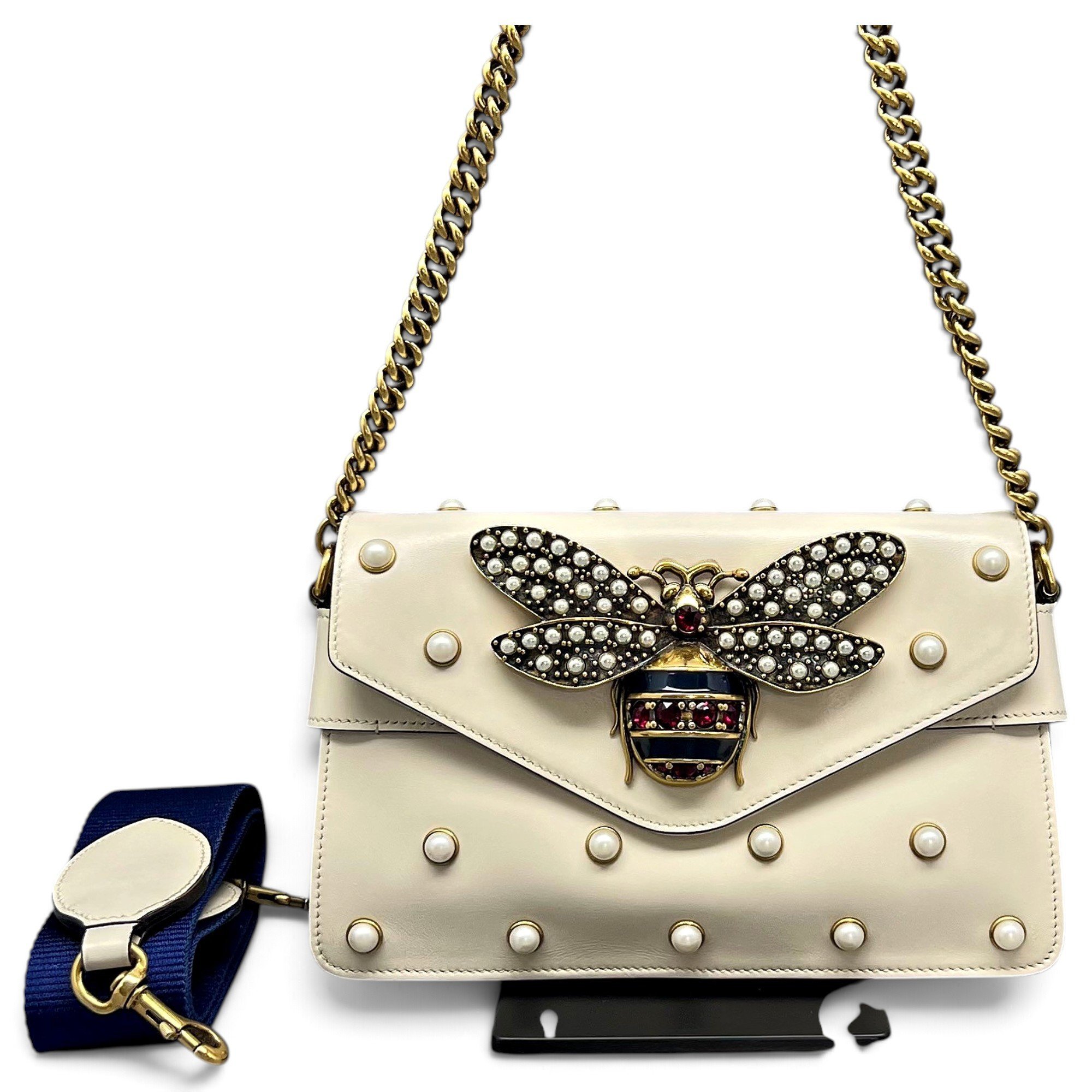 Queen Margaret leather handbag