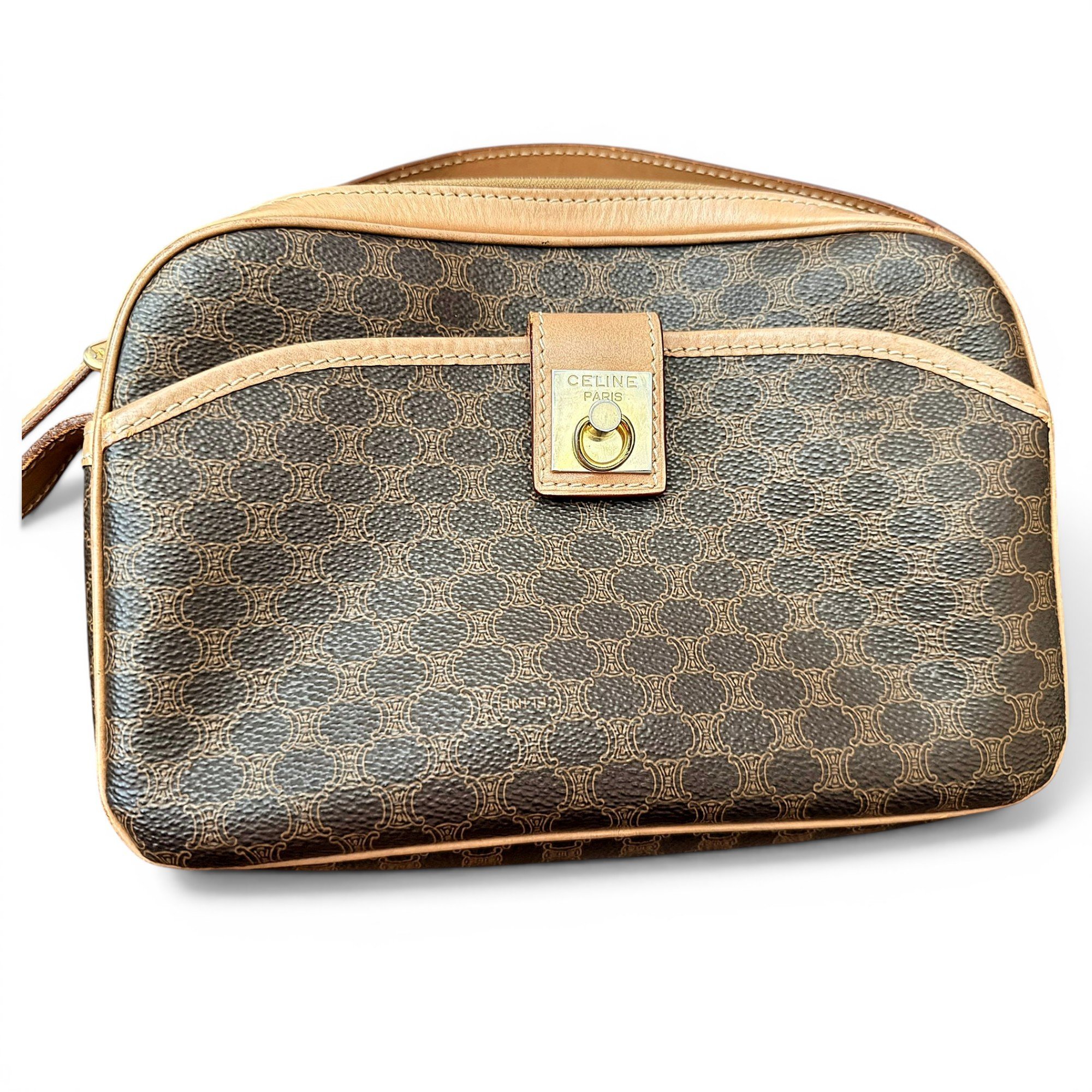 Leather crossbody bag