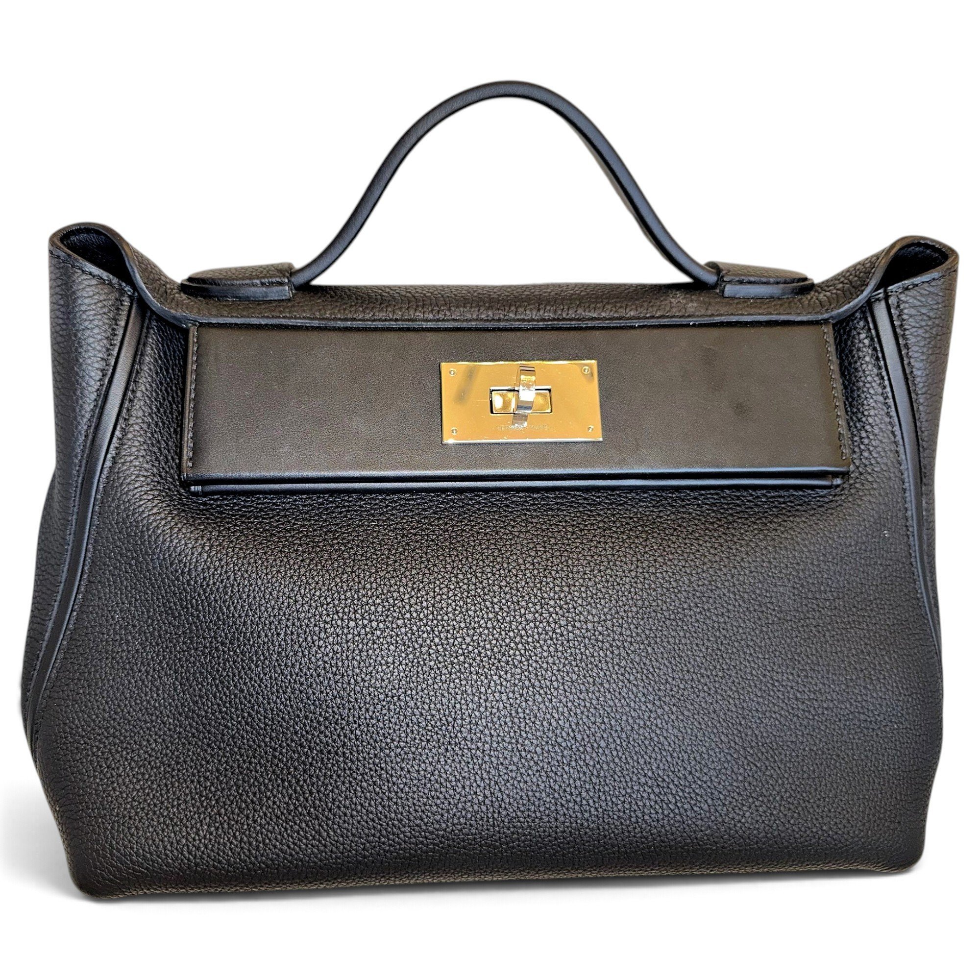 24/24 leather handbag