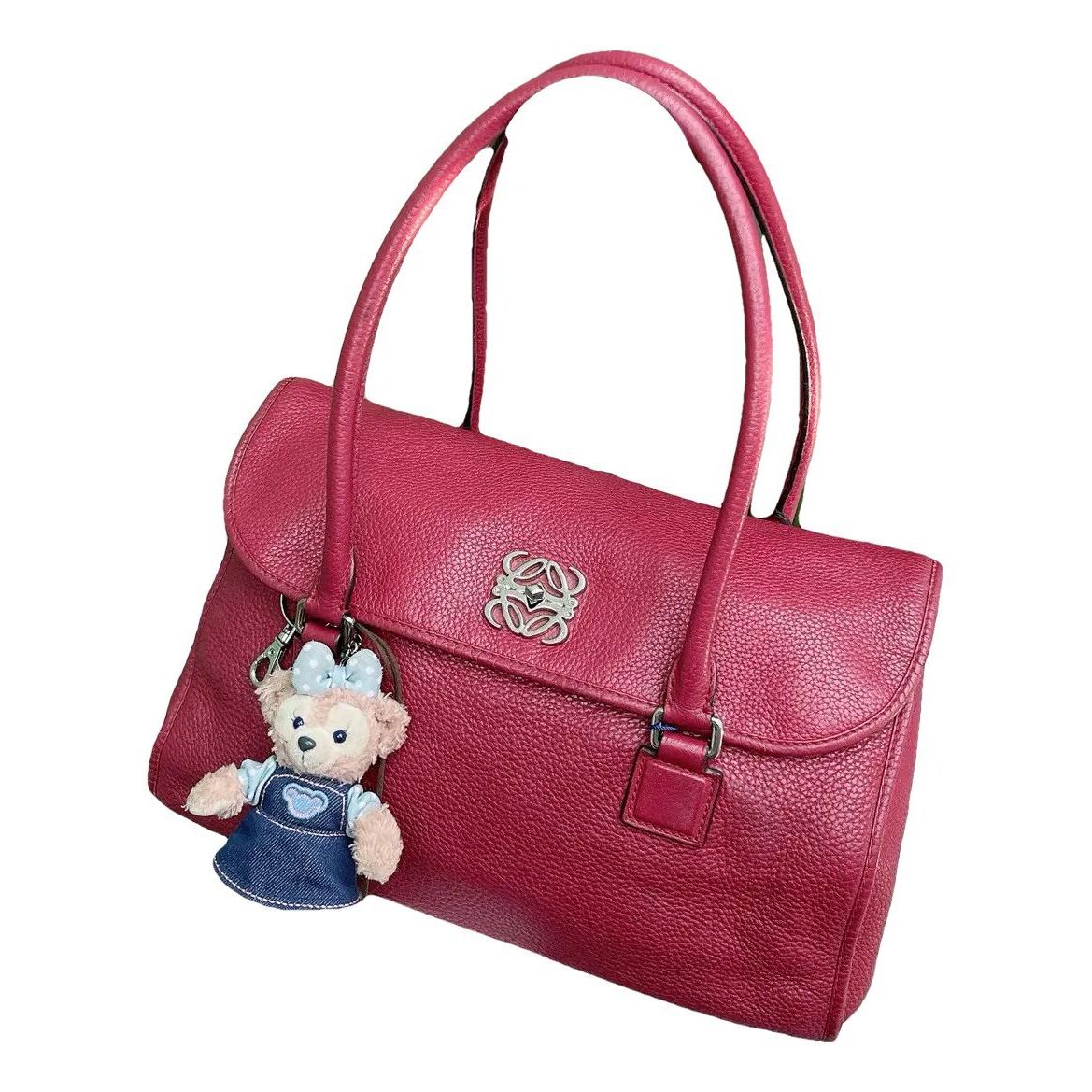 T Shopper leather handbag