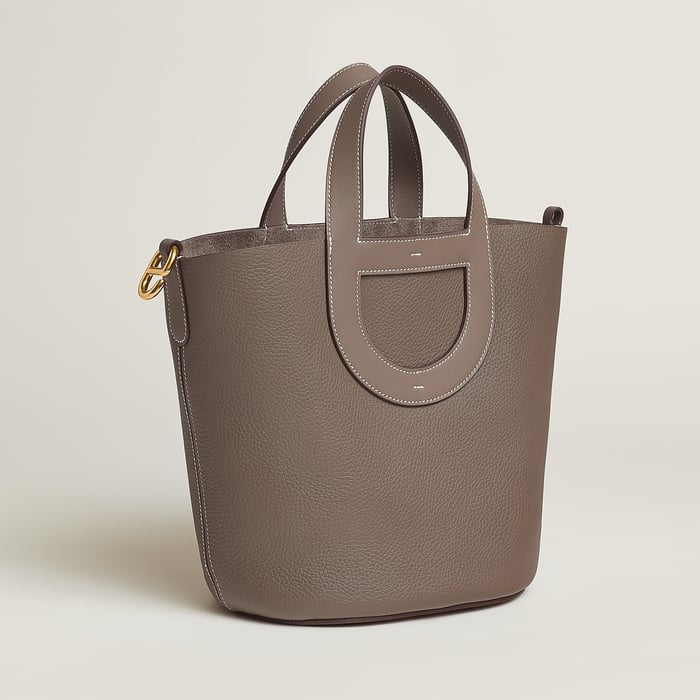 Étoupe Hermès In-the-loop 23 Bag