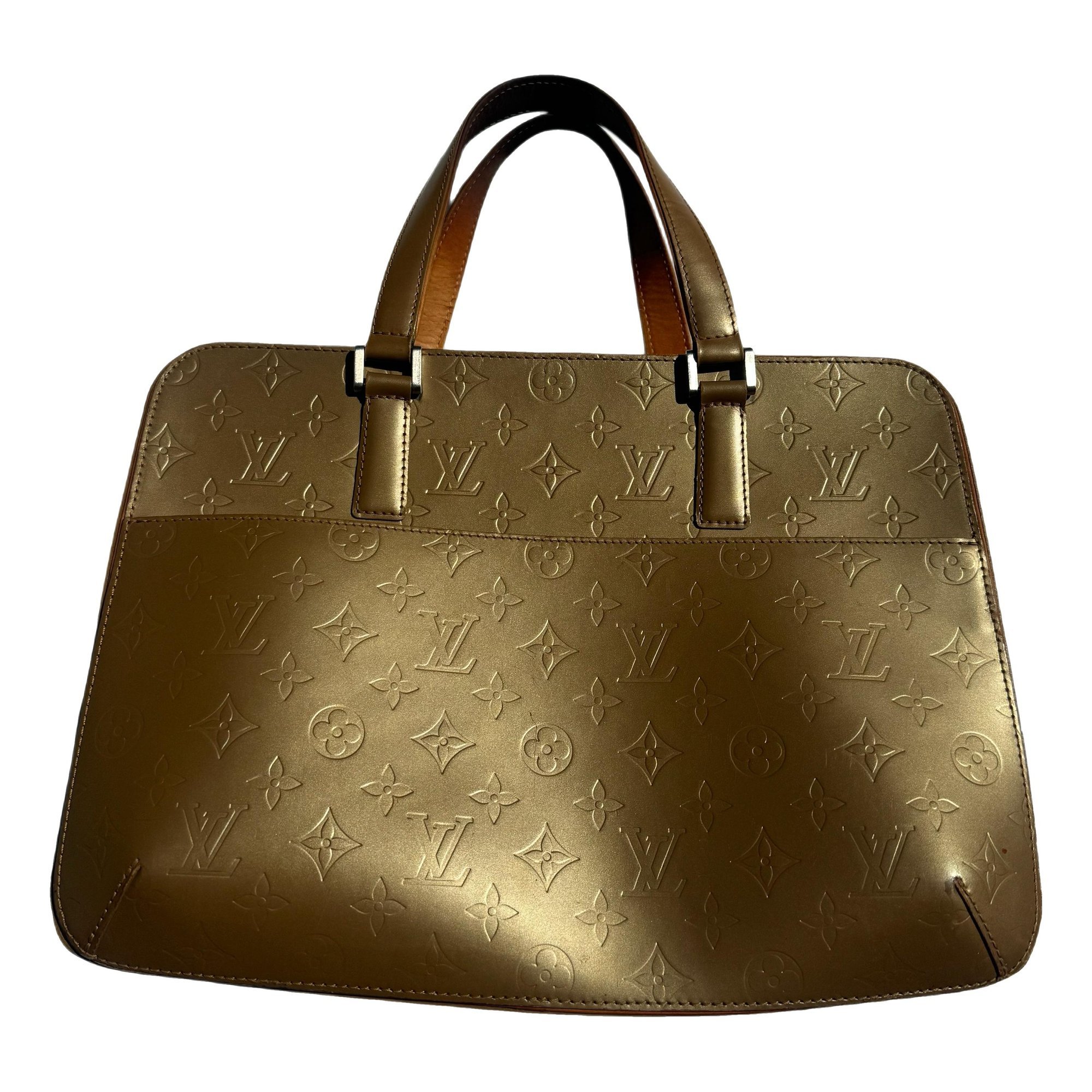 Leather satchel