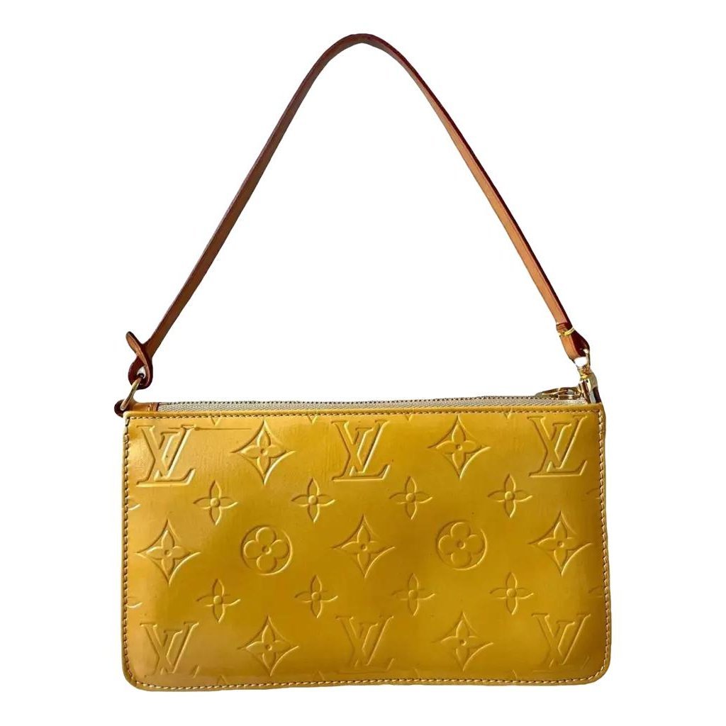 Patent leather handbag