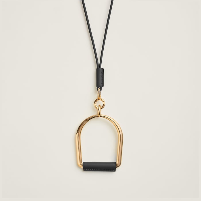 Noir Heritage Equestre Pendant, Large Model