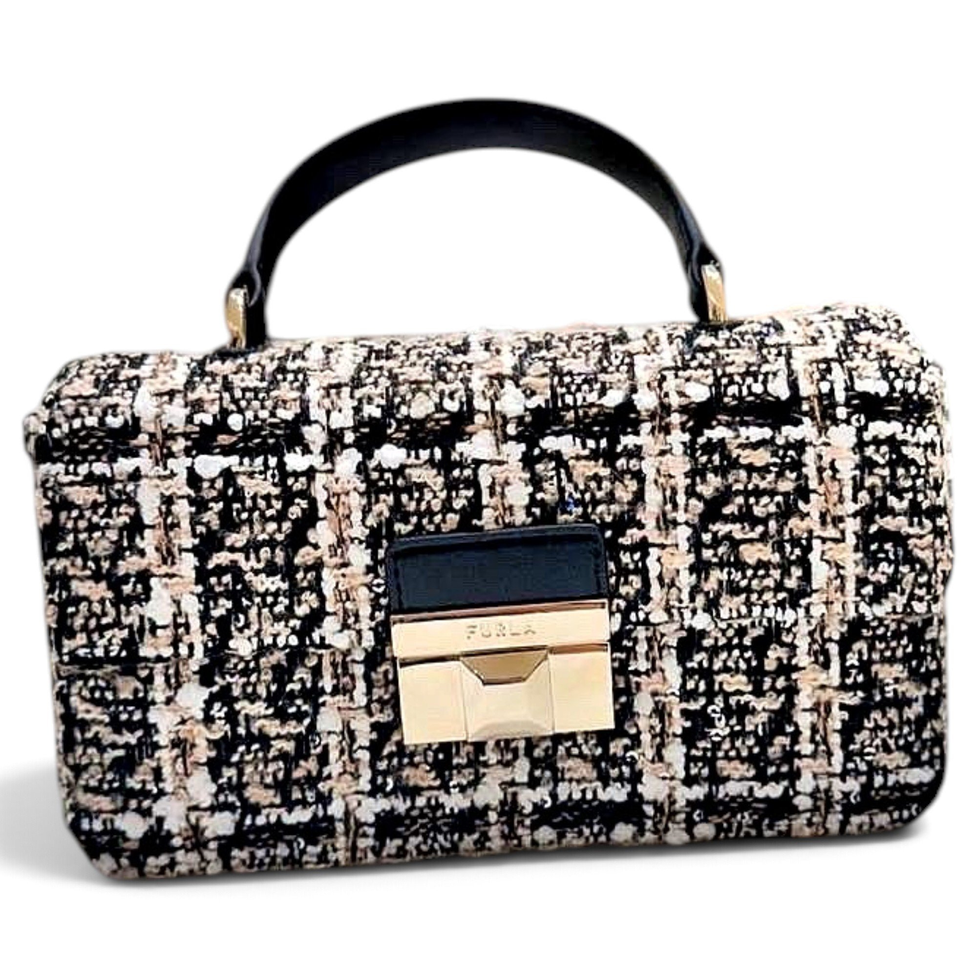 Tweed mini bag